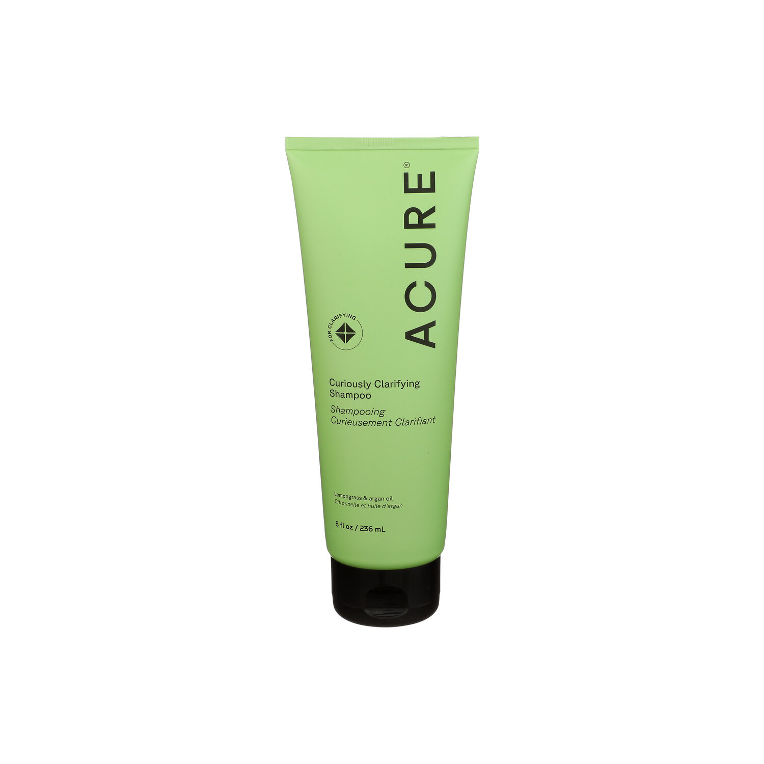 Acure Curiously Clarifying Shampoo Lemongrass - 8 Fluid Ounce Image 1 of 3