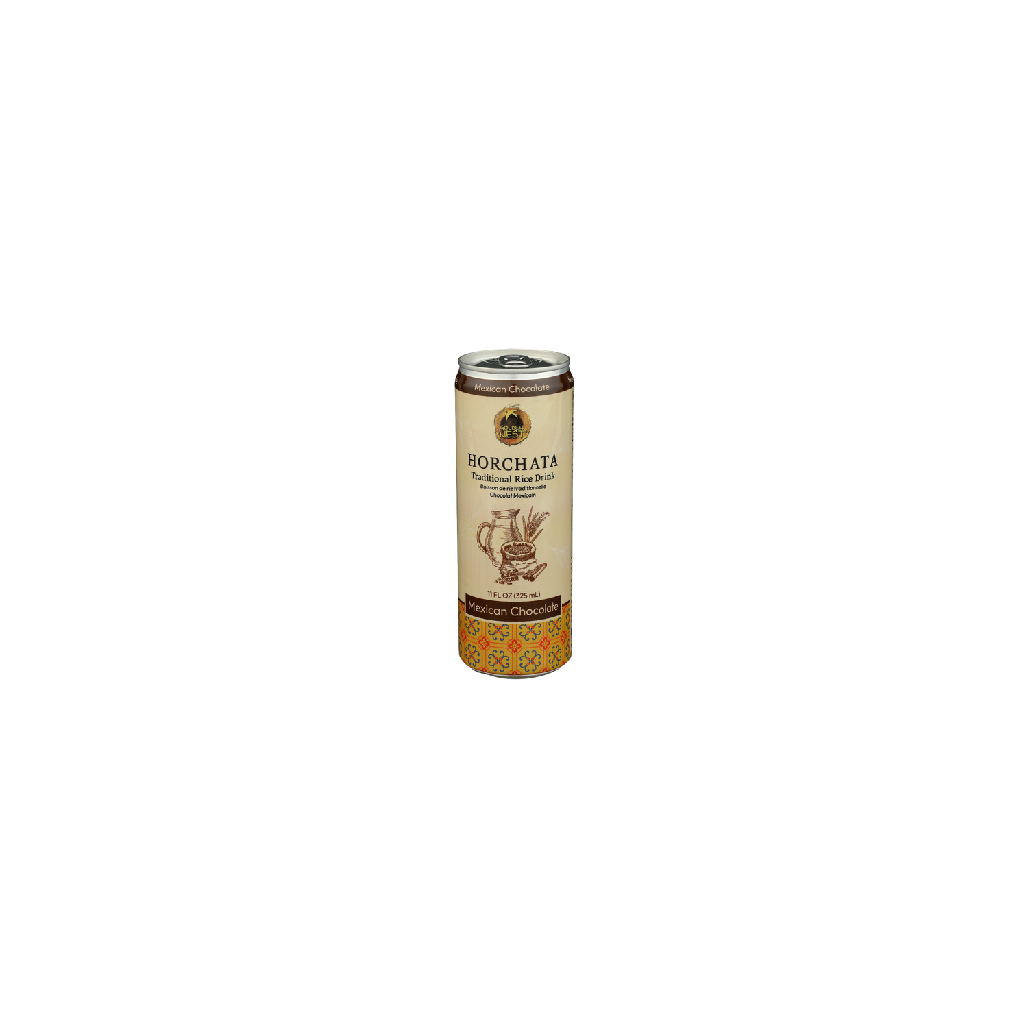 Golden Nest Mexican Chocolate Horchata Rice Beverage In Can - 11 Fluid Ounce Image 1 of 4