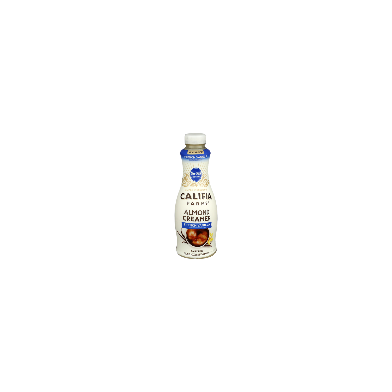 Califia Farms French Vanilla Almond Milk Coffee Creamer - 25.4 Fluid Ounce Image 1 of 4