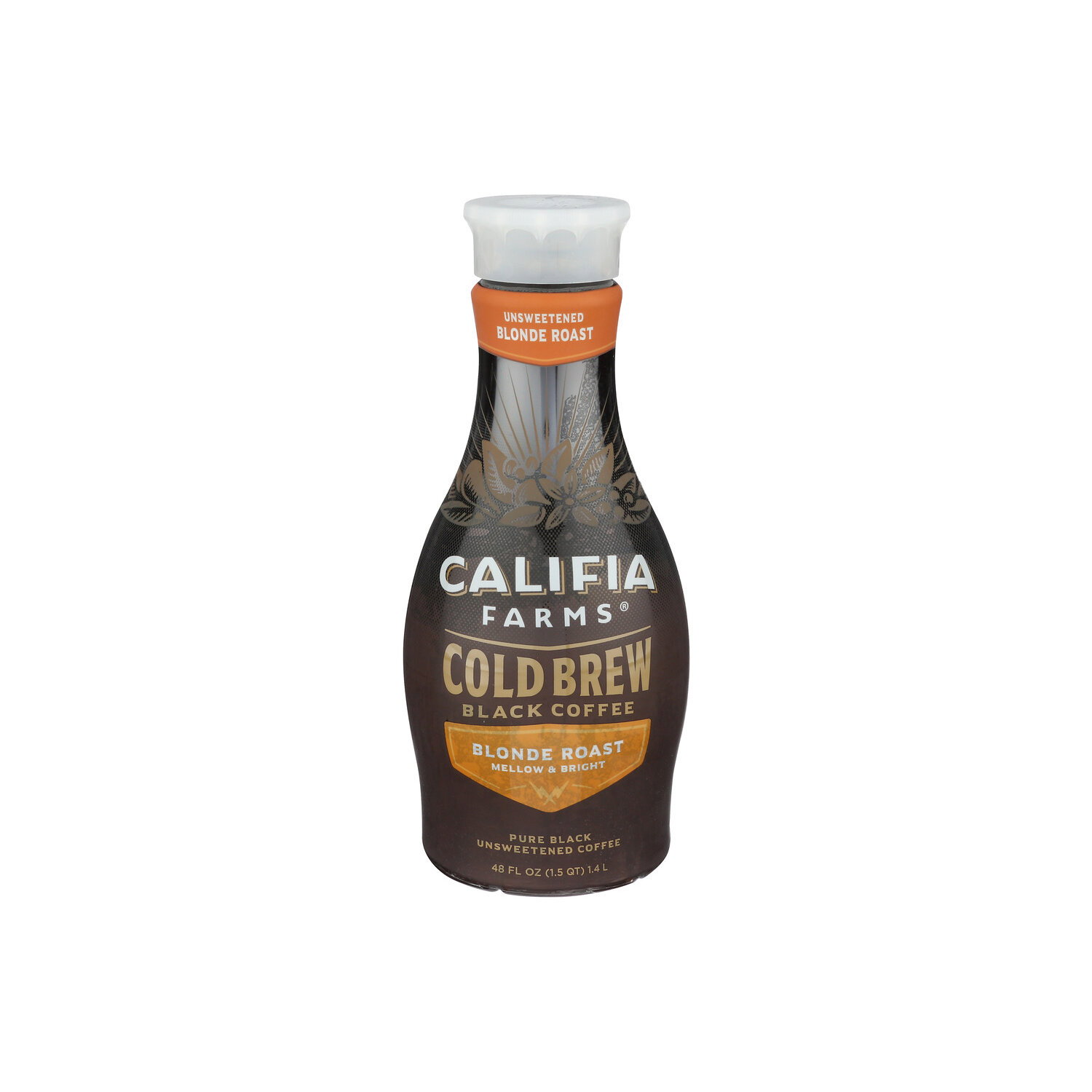 Califia Farms Pure Black Blonde Roast Cold Brew Coffee - 48 Fluid