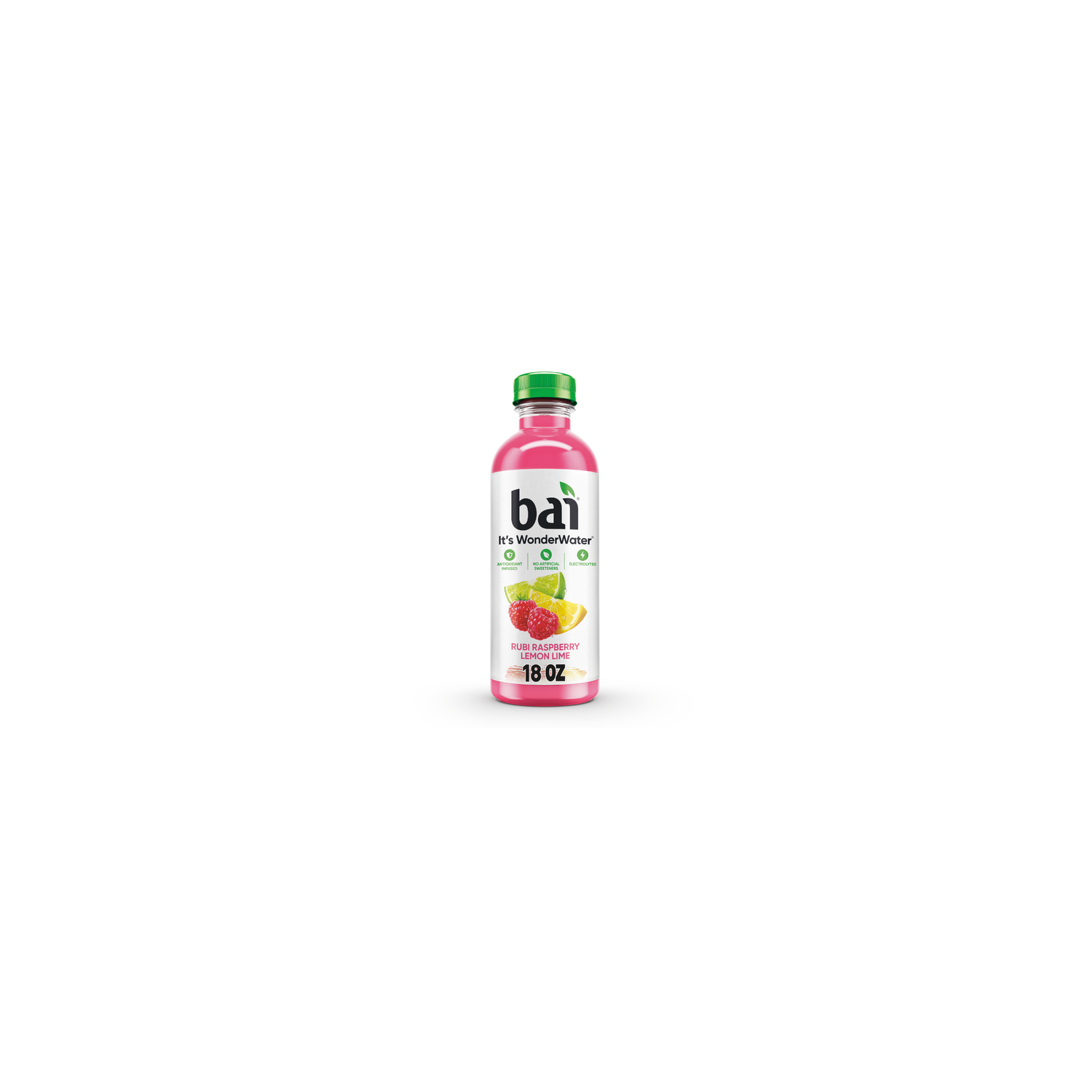 bai It's Wonder Water Raspberry Lemon Lime Infused Water - 18 Fluid Ounce Image 1 of 3