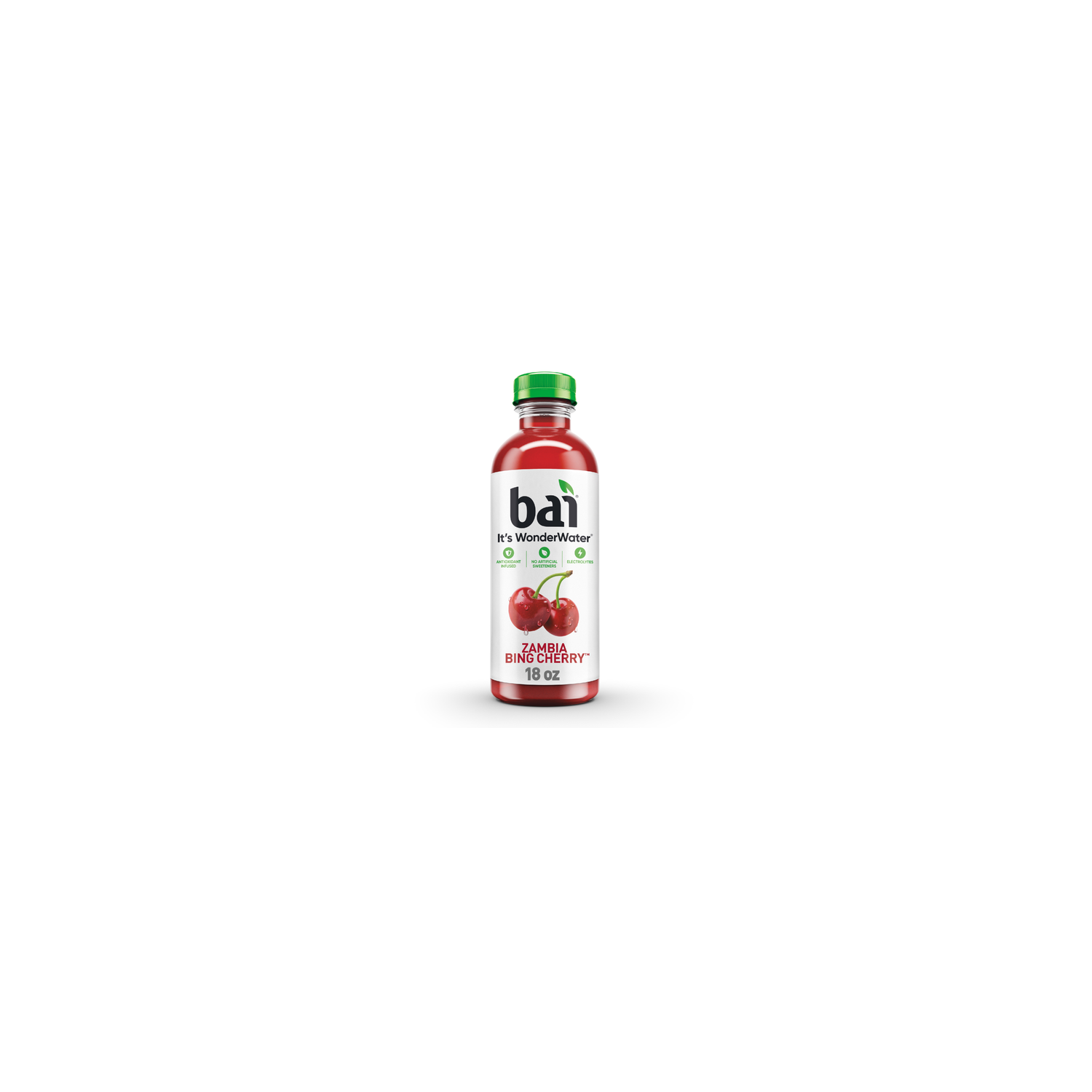 bai It's Wonder Water Zambia Bing Cherry Infused Water - 18 Fluid Ounce Image 1 of 4