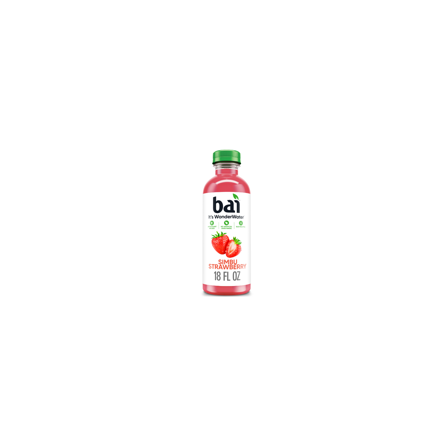 Bai Antioxidant Infused Water Beverage Simbu Strawberry Fluid - 18 Fluid Ounce Image 1 of 3