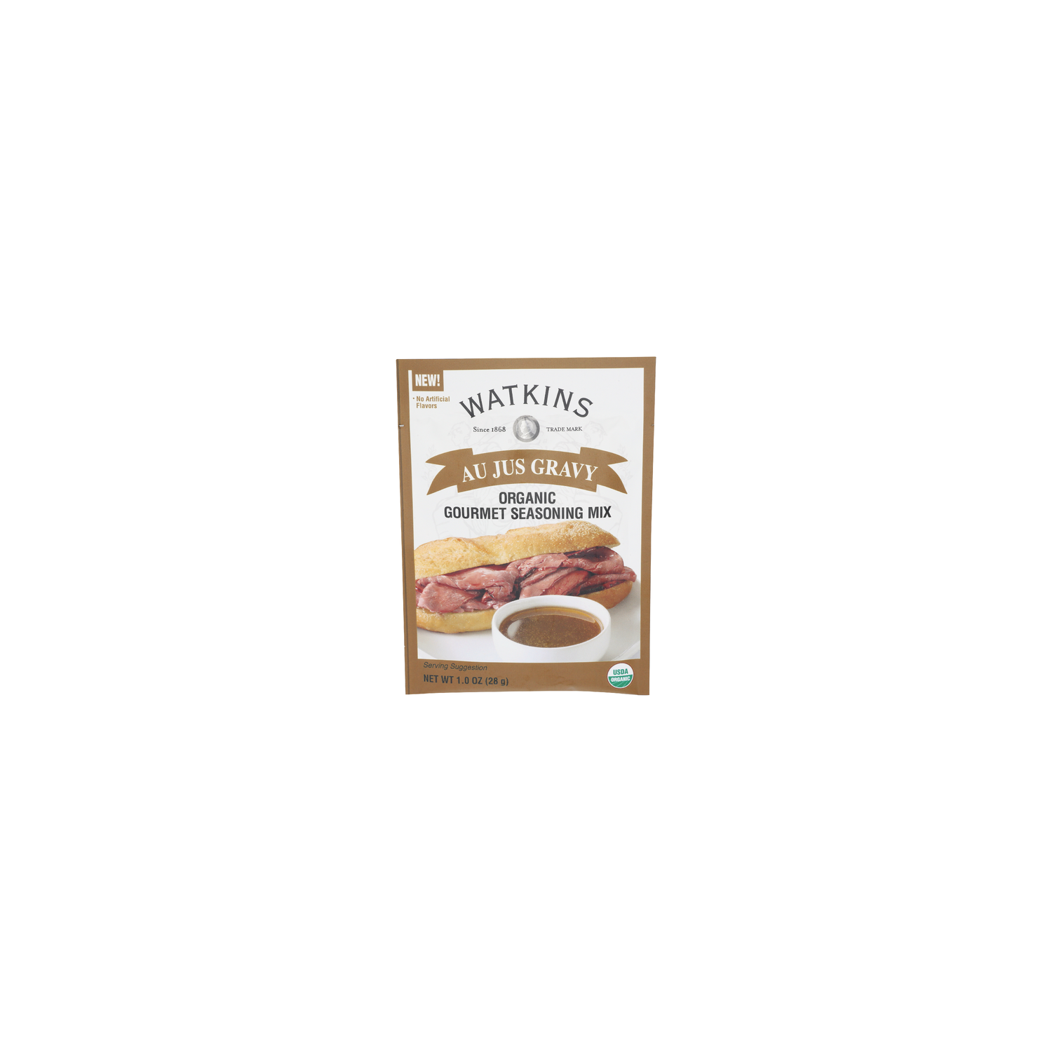Watkins Au Jus Gravy Organic Gourmet Seasoning Mix - 1 Ounce Image 1 of 4