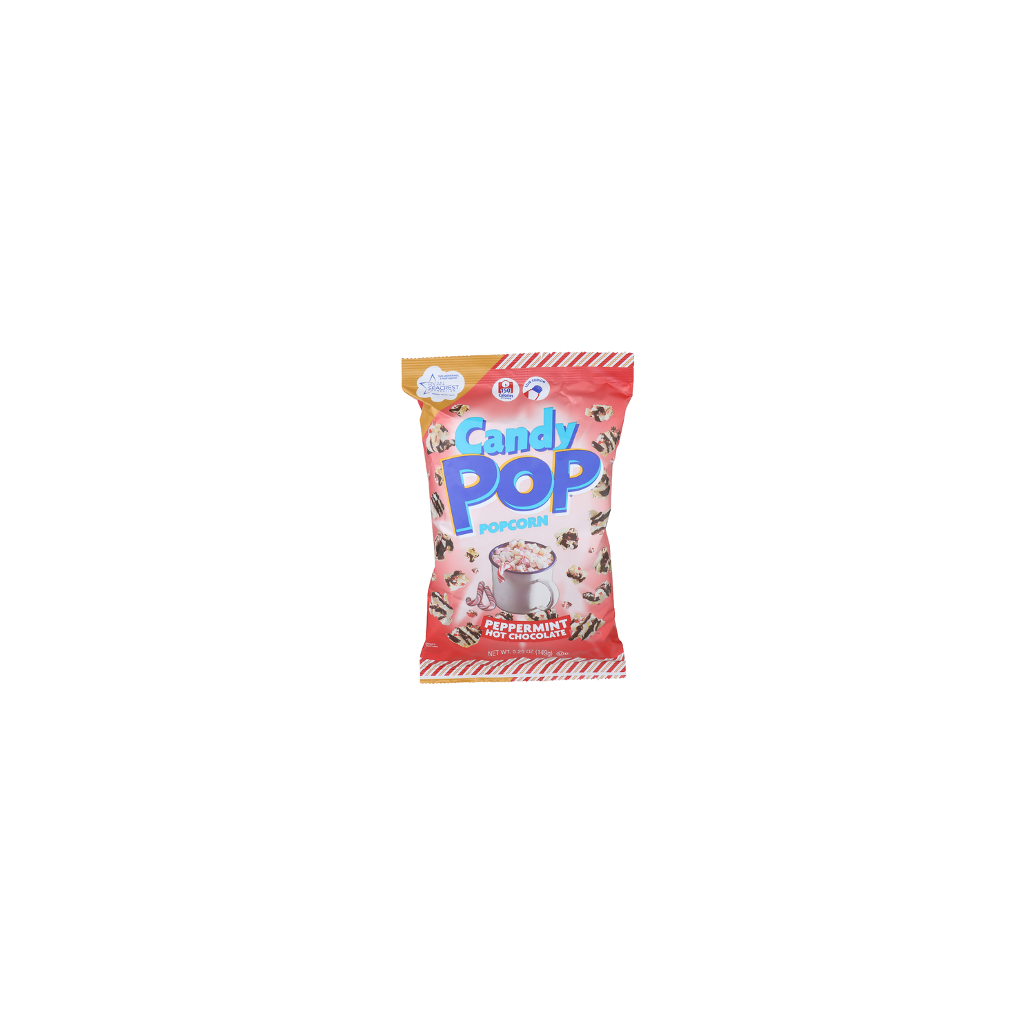 Candy Pop Peppermint Hot Chocolate Popcorn - 5.25 Ounce - Super 1