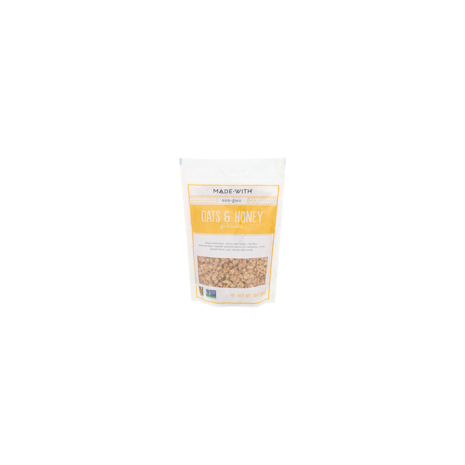 MadeWith Oats & Honey Granola - 12 Ounce Image 1 of 4