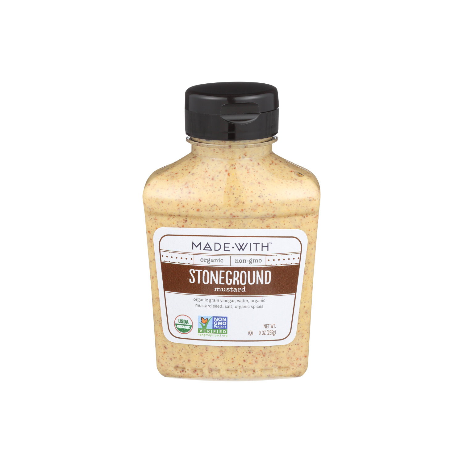 MADE-WITH Mustard Stoneground - 9 Ounce Image 1 of 2