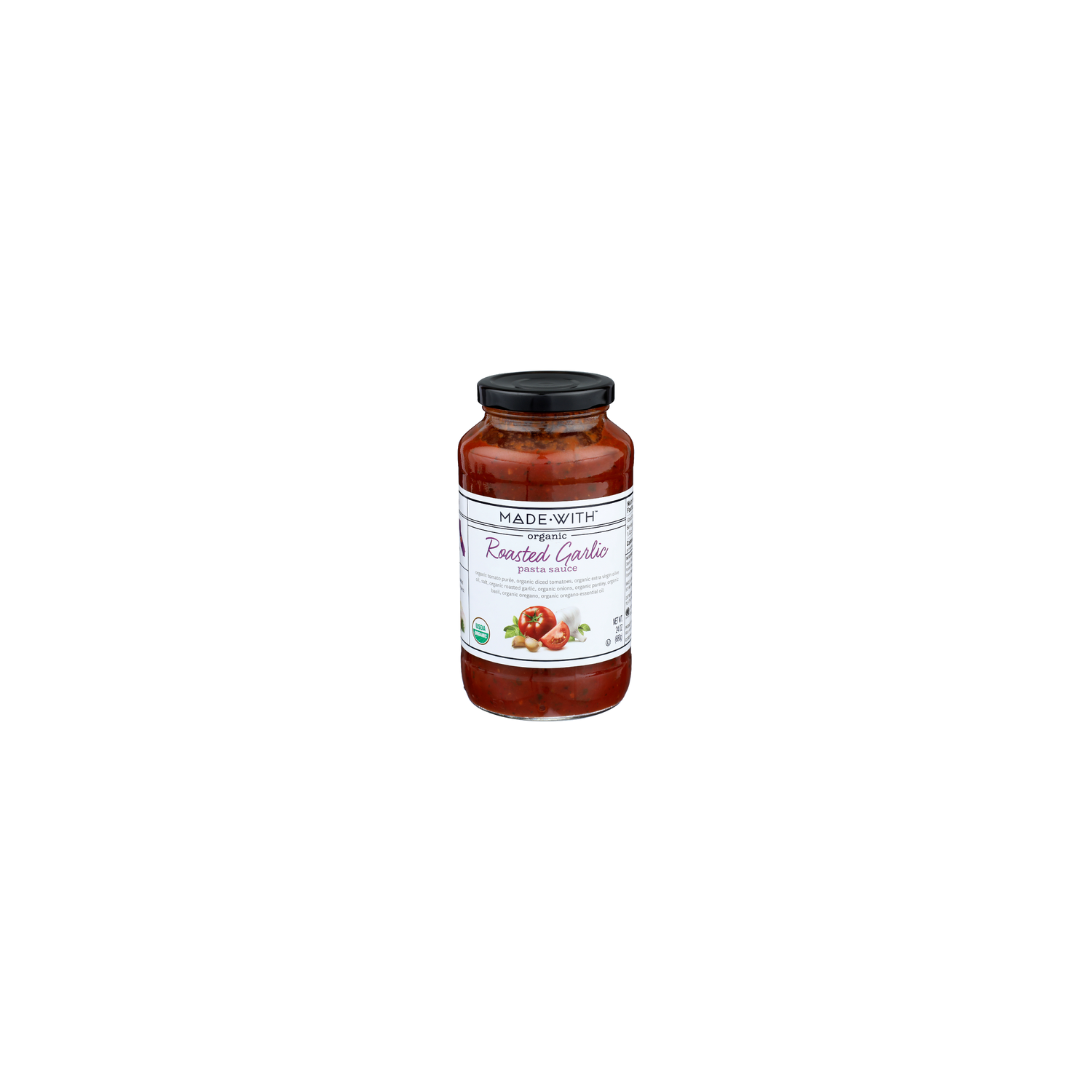 MadeWith Roasted Garlic Pasta Sauce - 24 Ounce Image 1 of 4