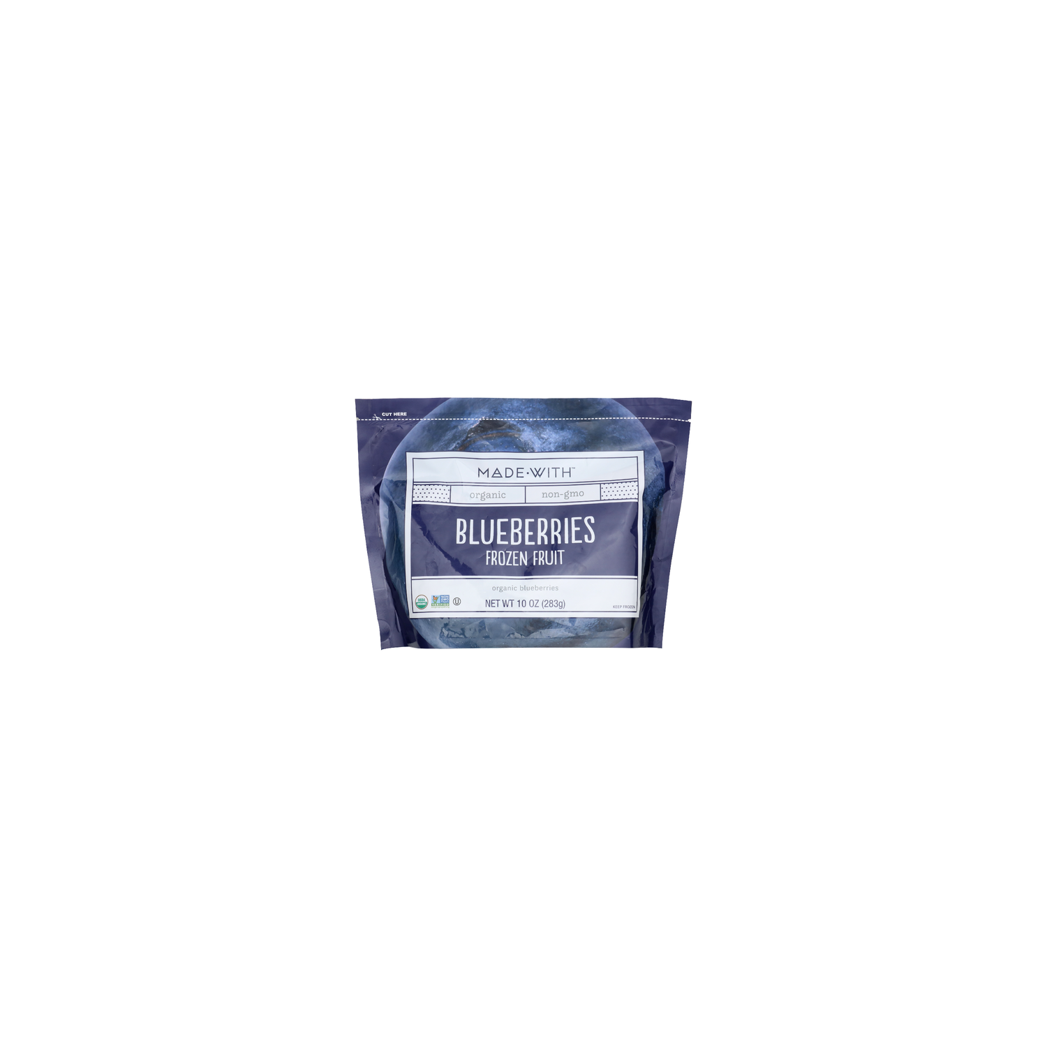Madewith Frozen Fruit Organic Blueberries - 10 Ounce Image 1 of 4