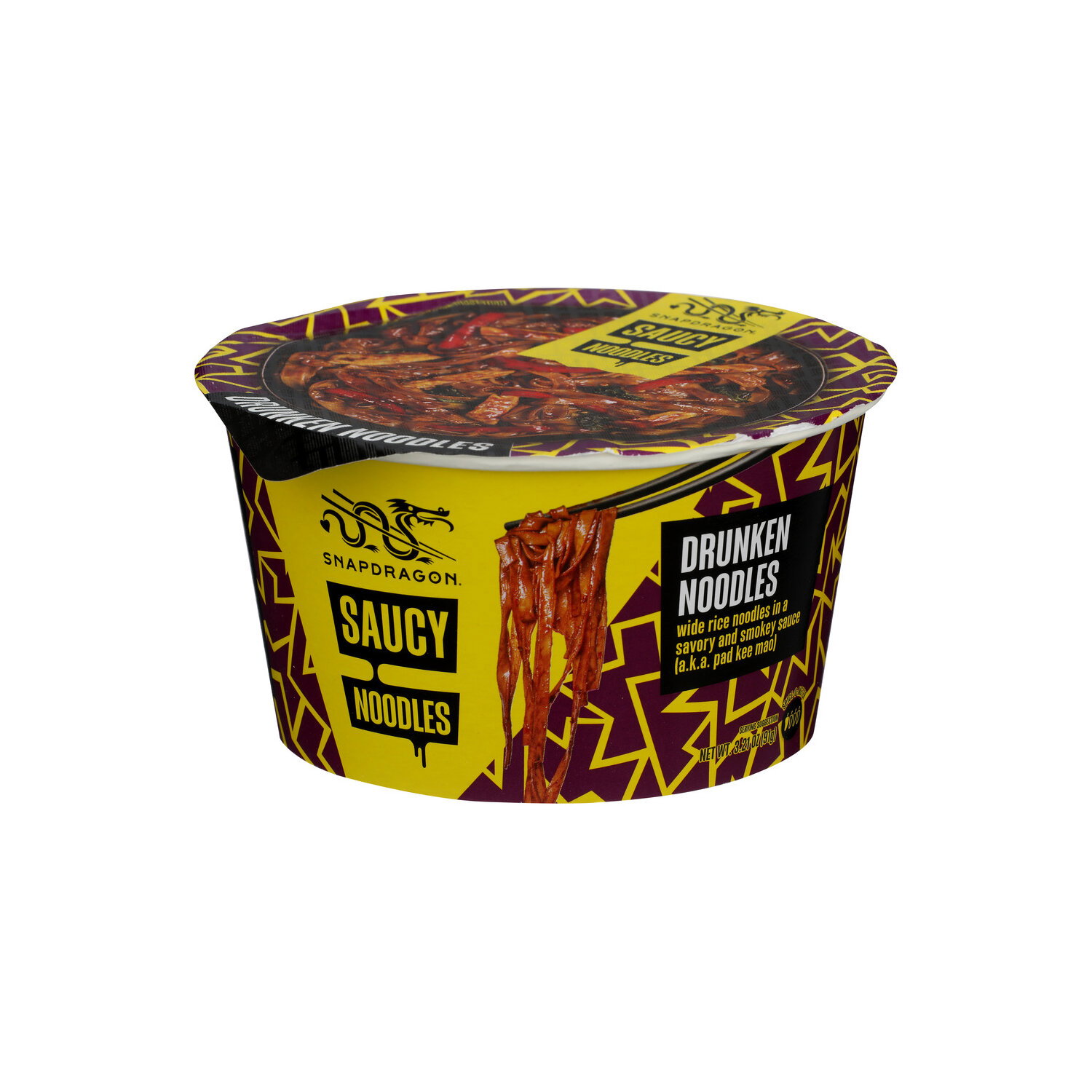 Snapdragon Drunken Noodles Saucy Noodle Bowl - 3.21 Ounce Image 1 of 4