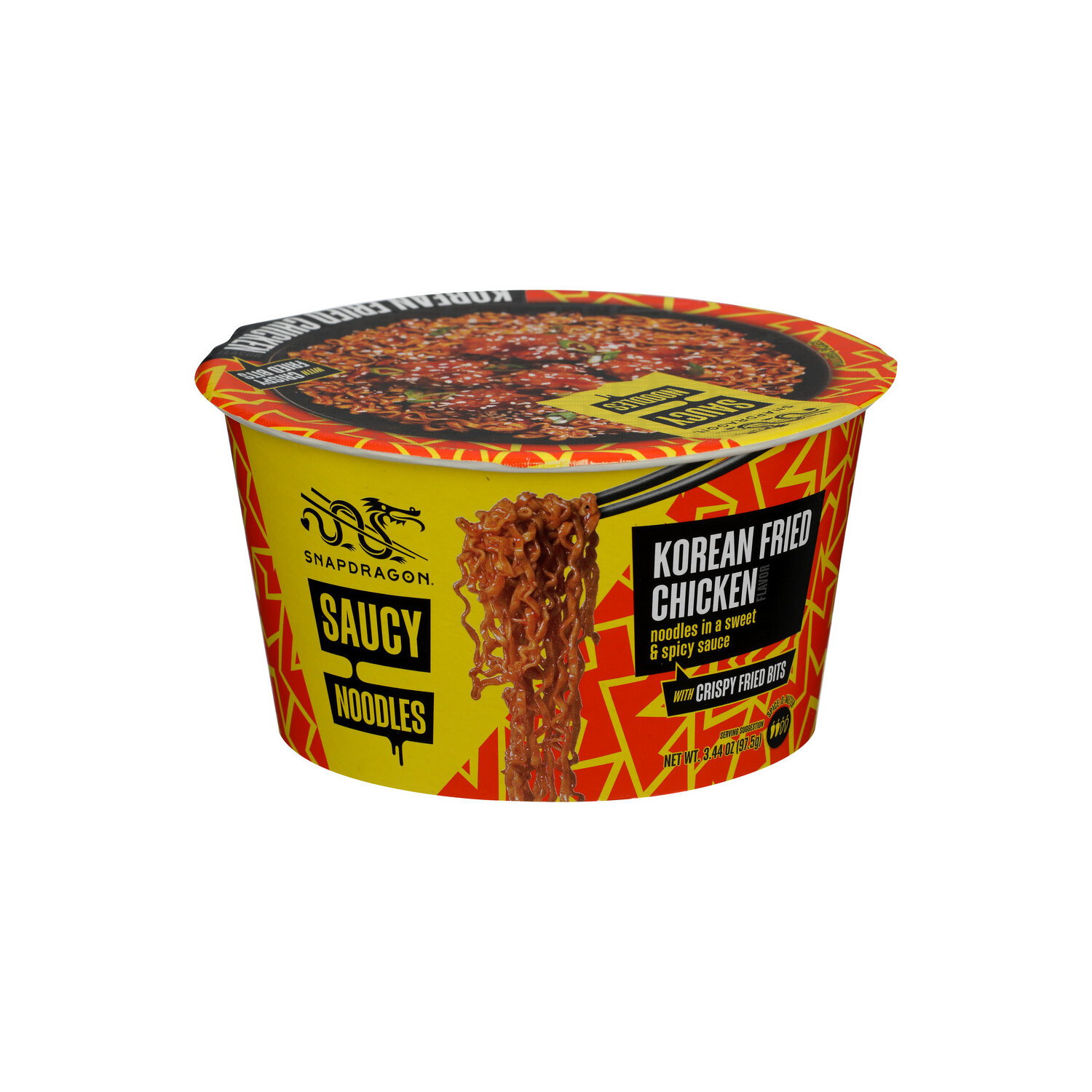 Snapdragon Korean Fried Chicken Saucy Noodle Bowl - 3.44 Ounce Image 1 of 4