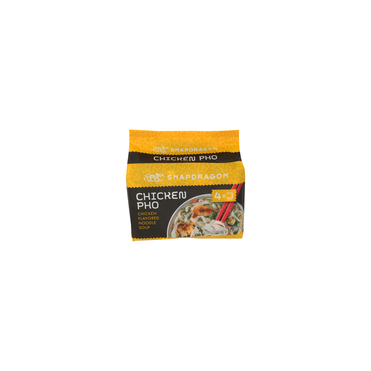 SNAPDRAGON Chicken Pho Instant Noodle - 2.1 Ounce - 4 Count Image 1 of 4