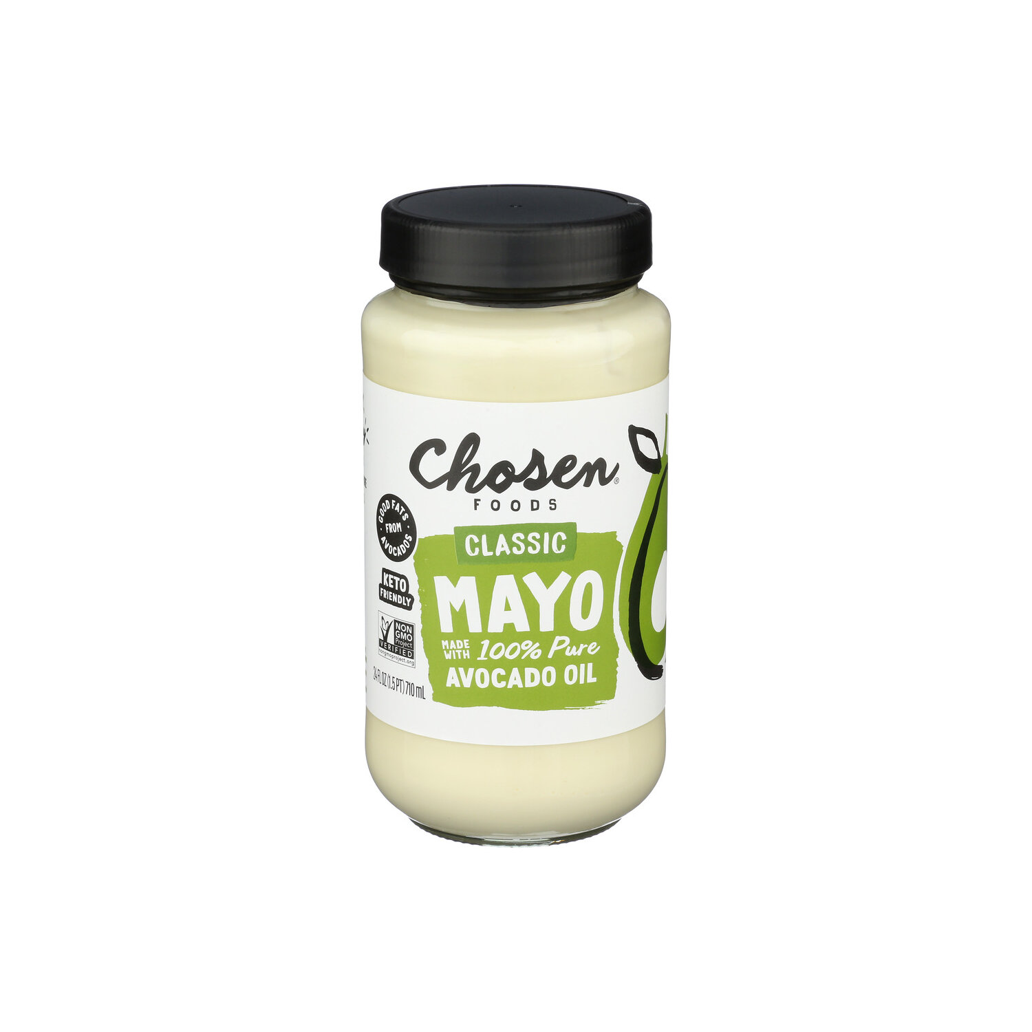 Chosen Foods Avocado Oil Mayo - 24 Fluid Ounce Image 1 of 4