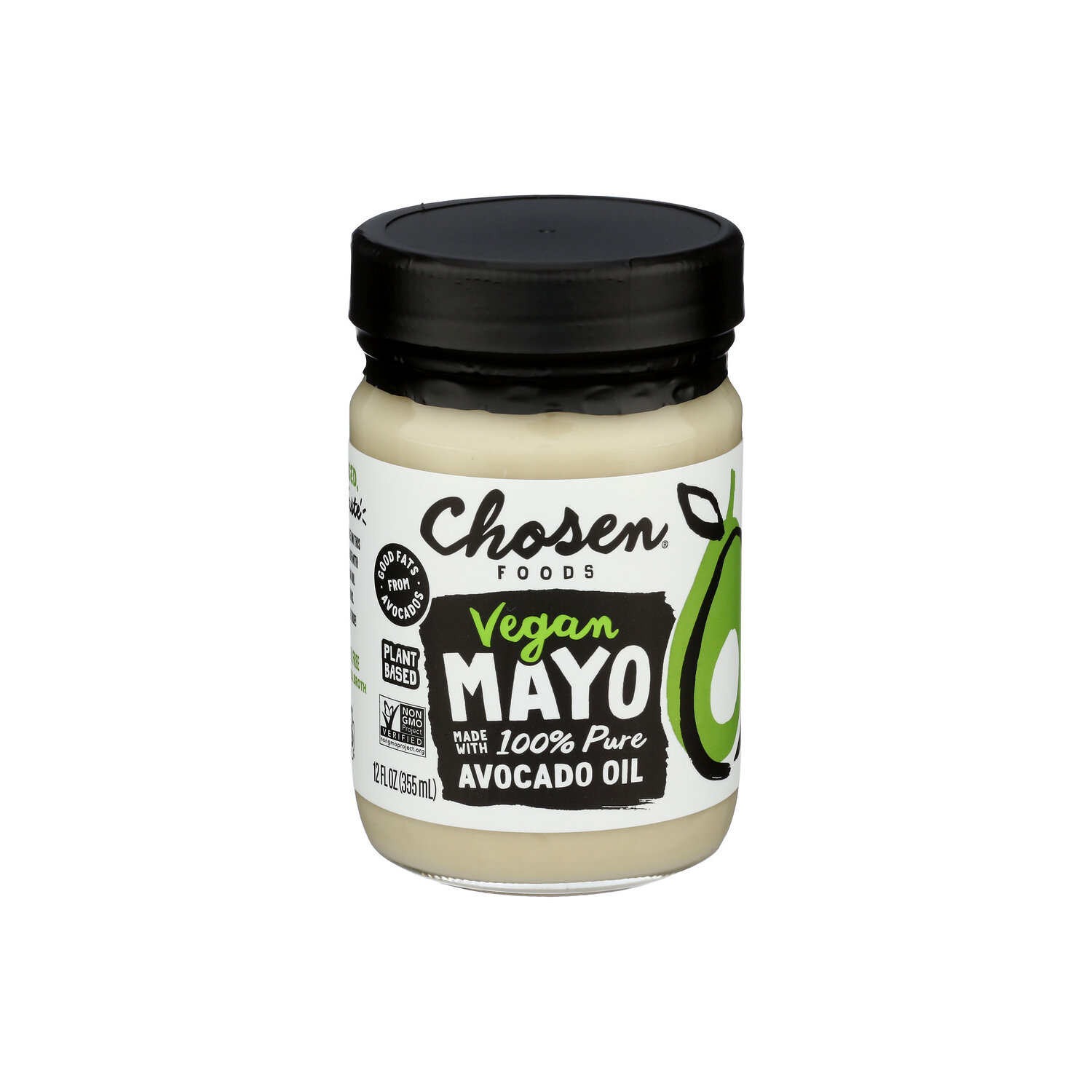 Chosen Foods Mayo Classic Vegan - 12 Fluid Ounce Image 1 of 4