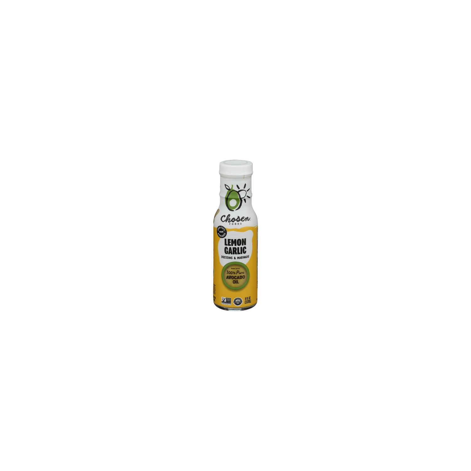 Chosen Foods Lemon Garlic Dressing and Marinade - 8 Fluid Ounce Image 1 of 4