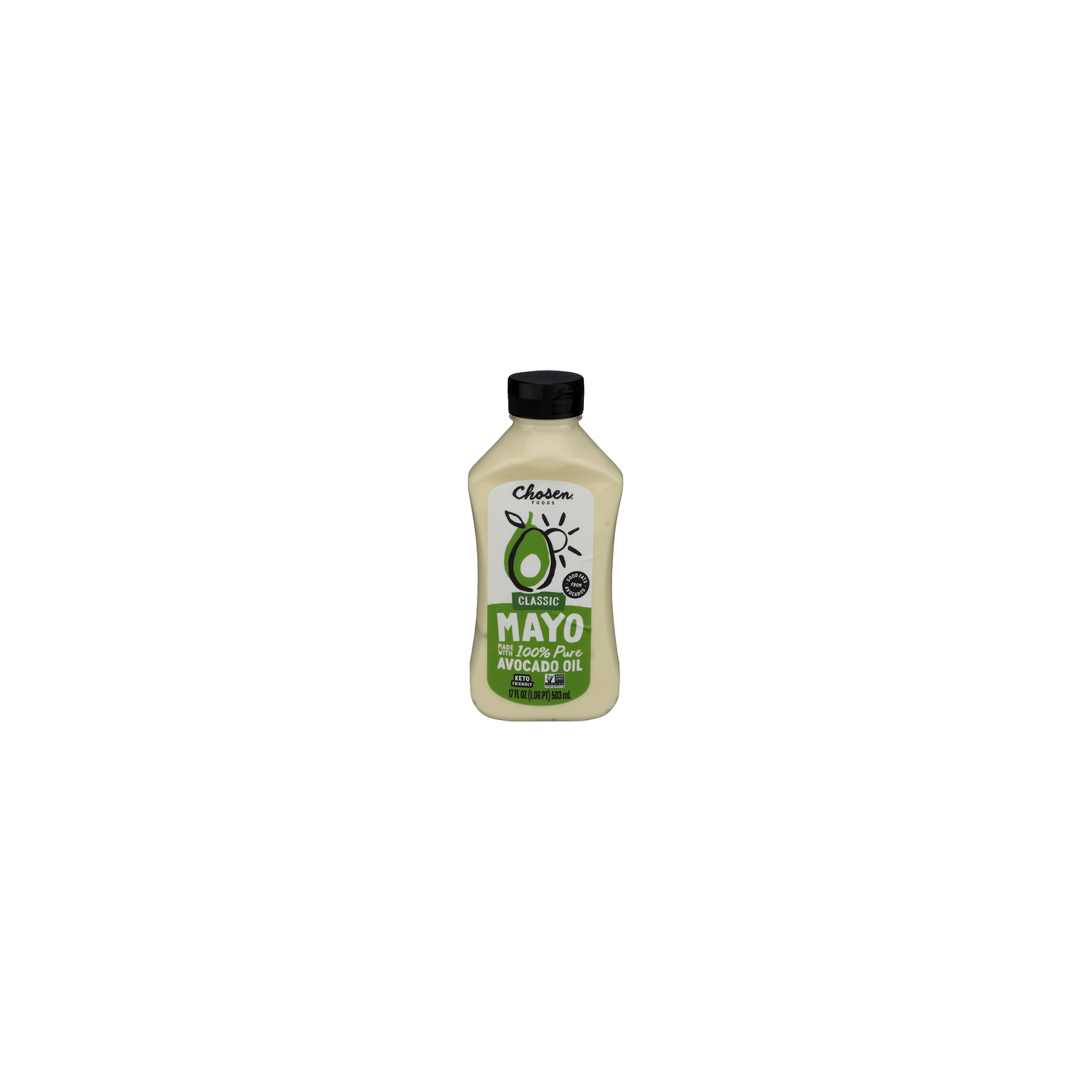 Chosen Foods Classic Avocado Oil Mayo - 17 Fluid Ounce Image 1 of 4