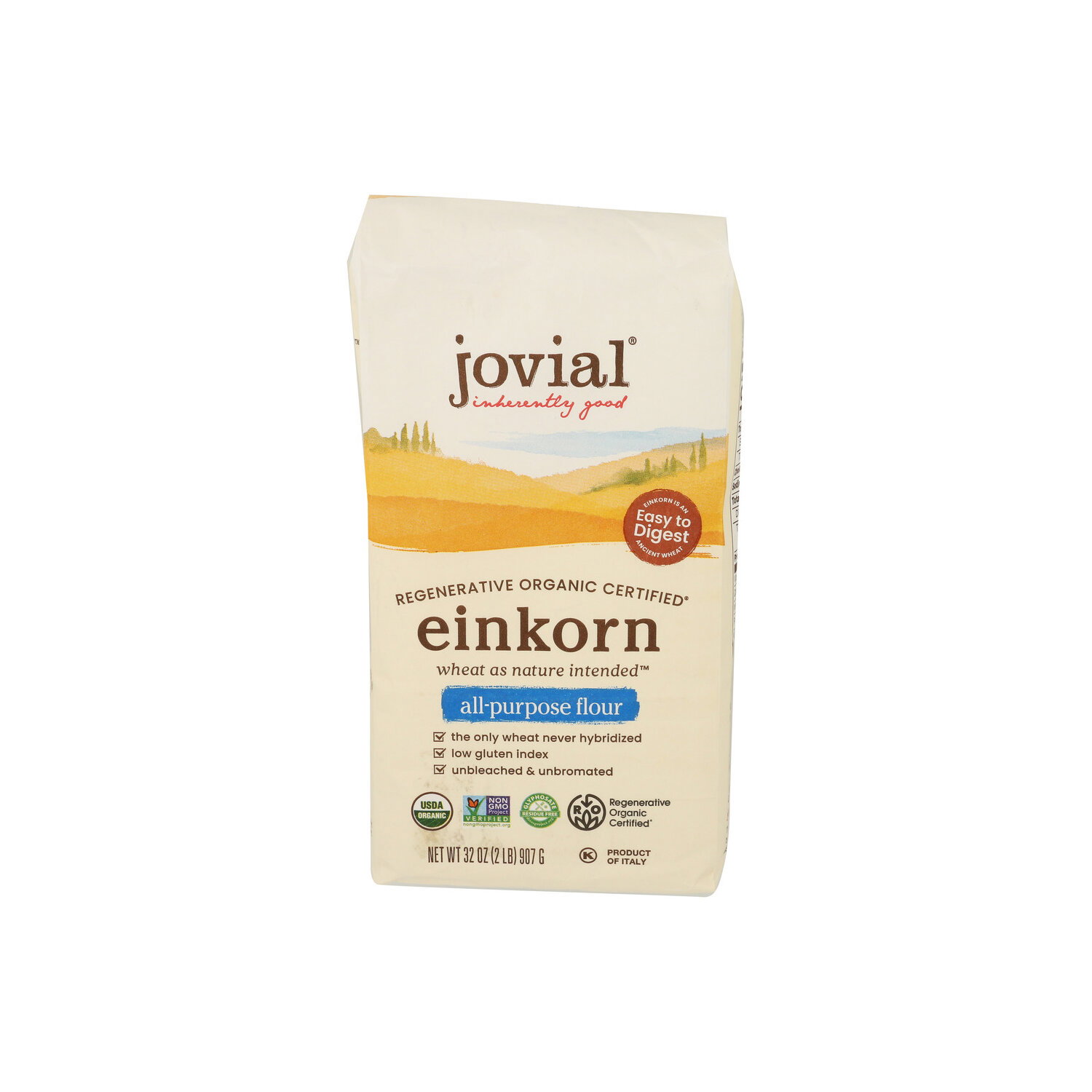 Jovial Organic Ancient Grain Einkorn All Purpose Flour - 2 Pound Image 1 of 4