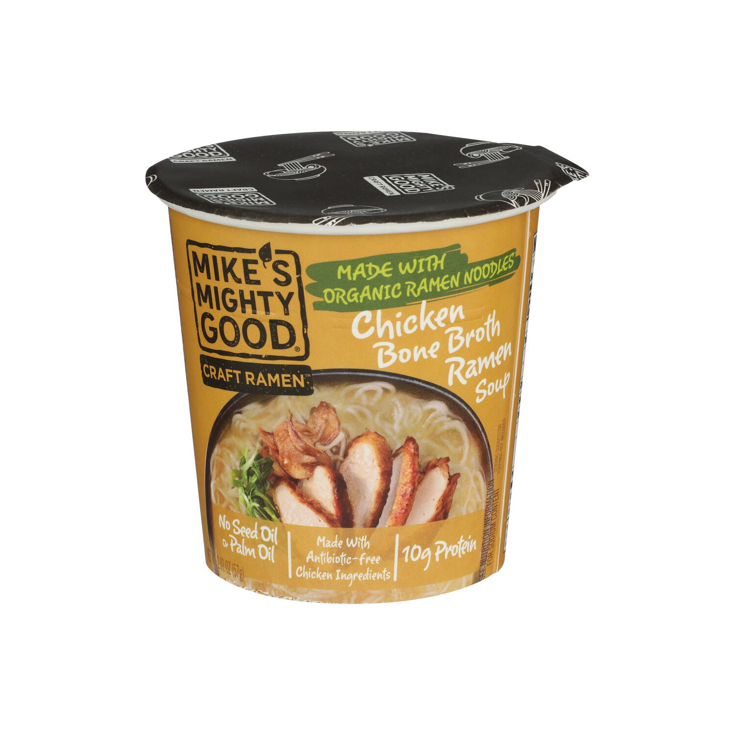 MIKE's Mighty Good Chicken Ramen Bone Broth With Organic Noodles - 2.01 Ounce Image 1 of 4