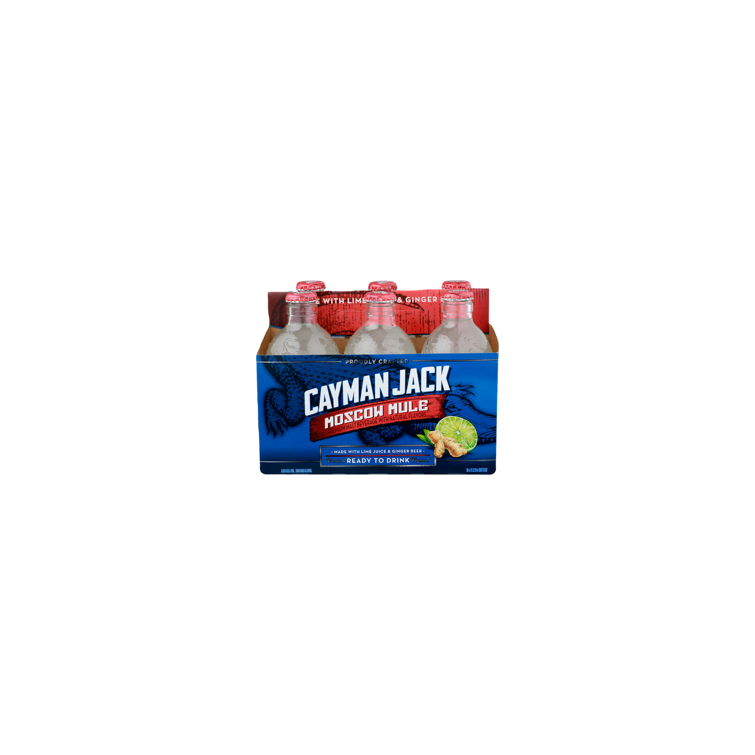 Cayman Jack Moscow Mule Premium Malt Beverage With Natural Flavors