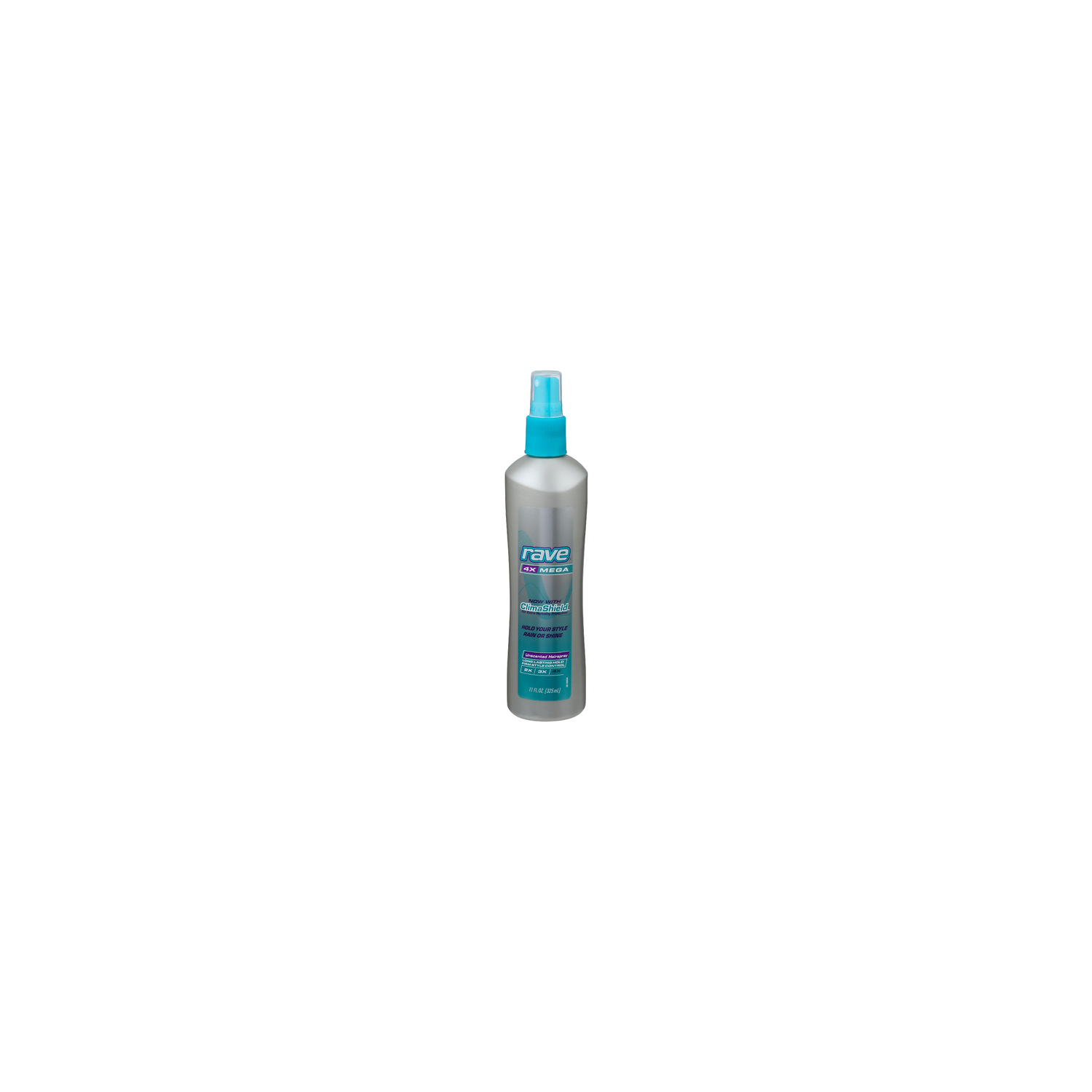 Rave 4X Mega Unscented Hairspray - 11 Fluid Ounce Image 1 of 3