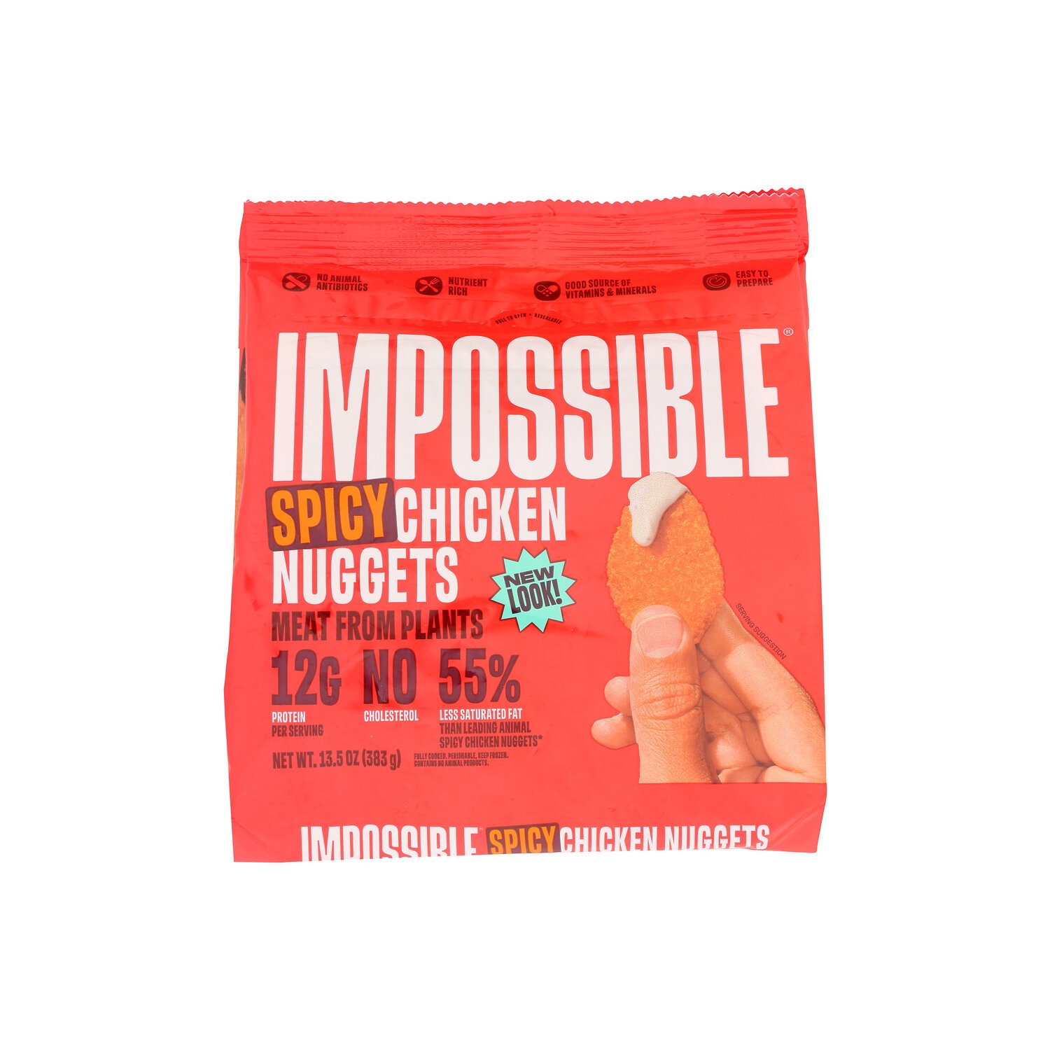 Impossible Foods Spicy Chicken Nuggets Made From Plants, Spicy