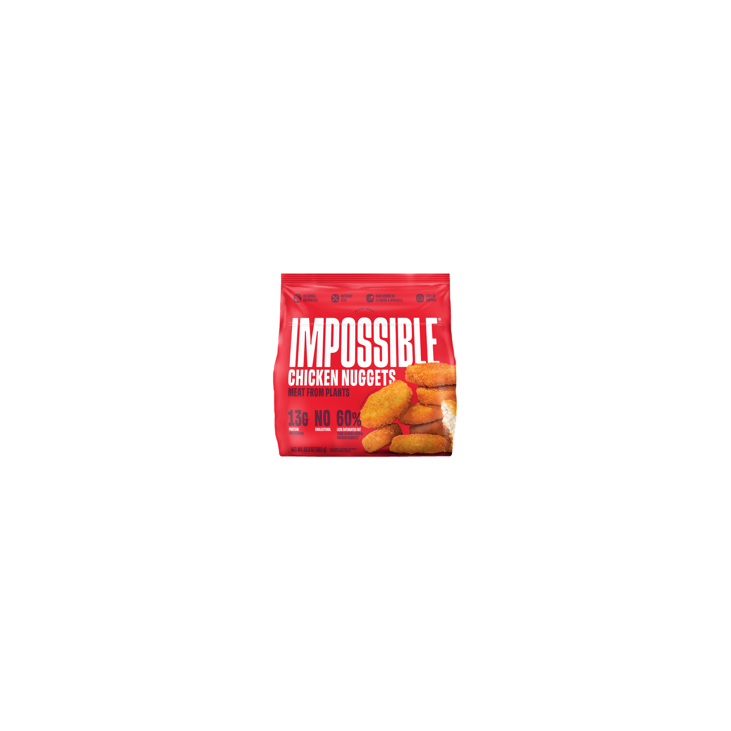 Impossible Plant Based Chicken Nuggets - 13.5 Ounce Image 1 of 4