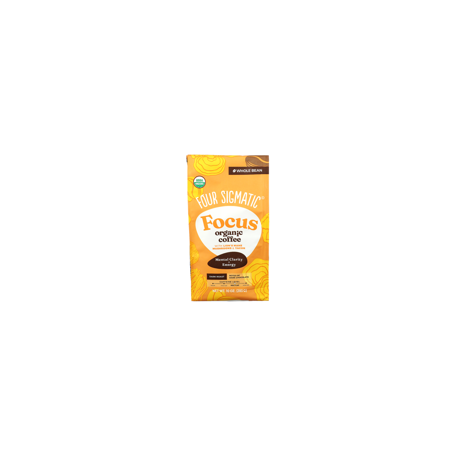 Four Sigmatic Organic Dark Roast Whole Bean Coffee - 10 Ounce Image 1 of 4