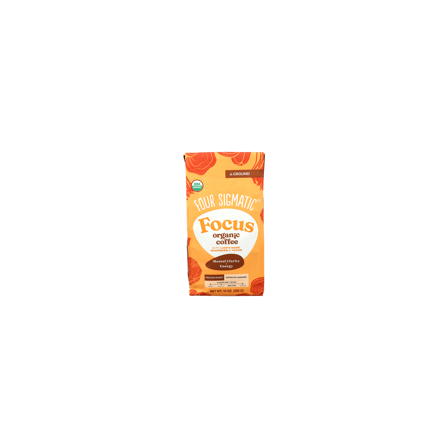 Four Sigmatic Organic Focus Medium Roast Ground Coffee - 10 Ounce Image 1 of 4