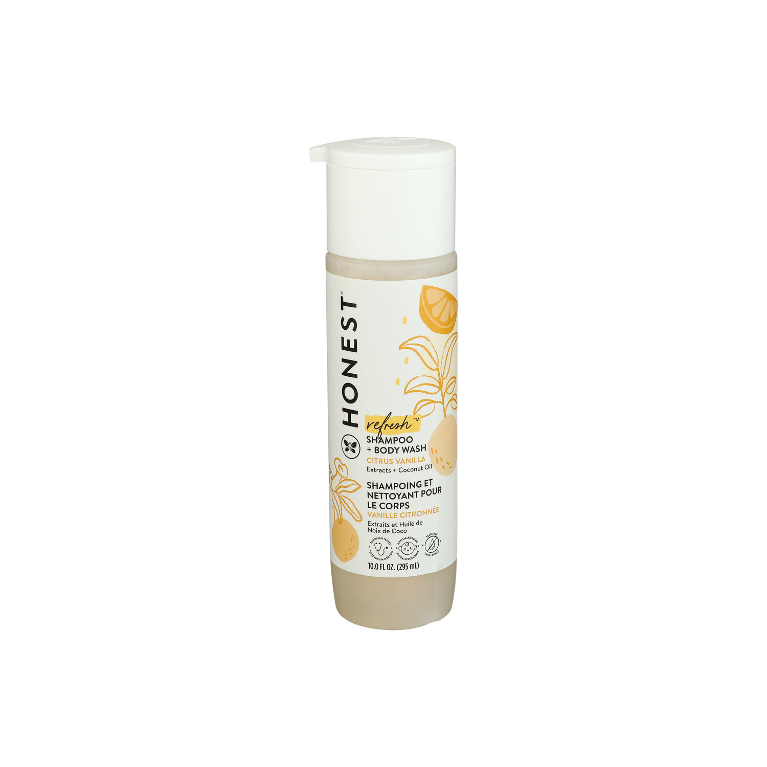 Honest Sweet Orange Vanilla Shampoo & Body Wash Everyday Gentle - 10 Fluid Ounce Image 1 of 3