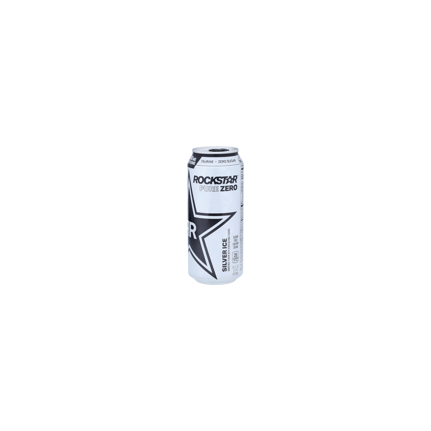 Rockstar Grapefruit Silver Ice Sugar Free Energy Drink - 16 Fluid