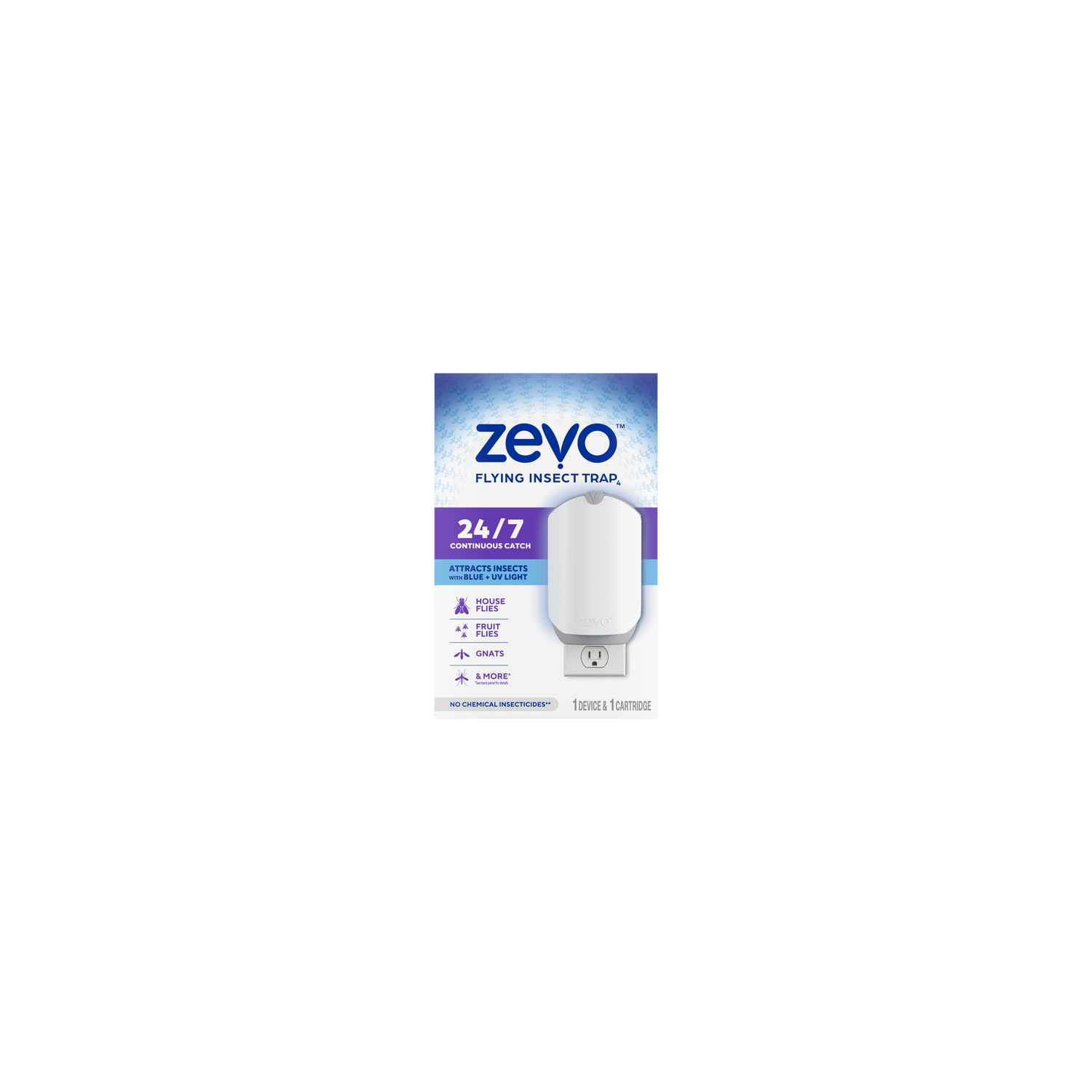 Zevo Full Size Flying Insect Trap Starter Kit - 1 Kit Image 1 of 2