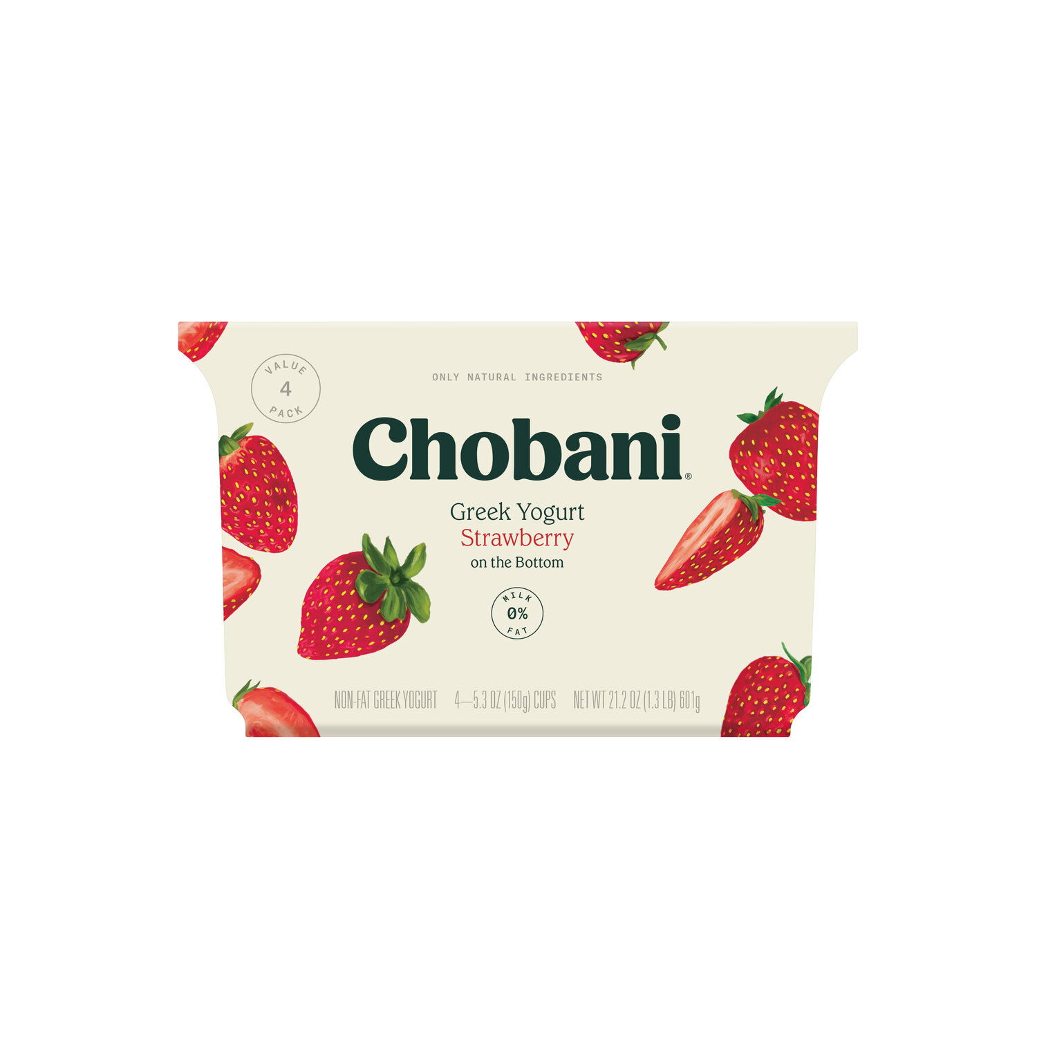 YOGINI FOOD 100 (cocoa、strawberry) Chobani® Simply 100 Strawberry Blended Non-Fat Greek Yogurt