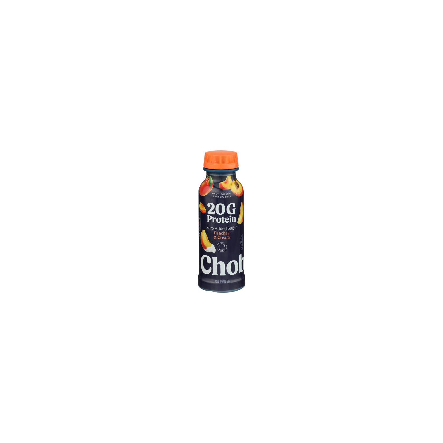 Chobani Peaches & Cream Drink Complete Lowfat Greek Yogurt - 10 Fluid Ounce Image 1 of 4