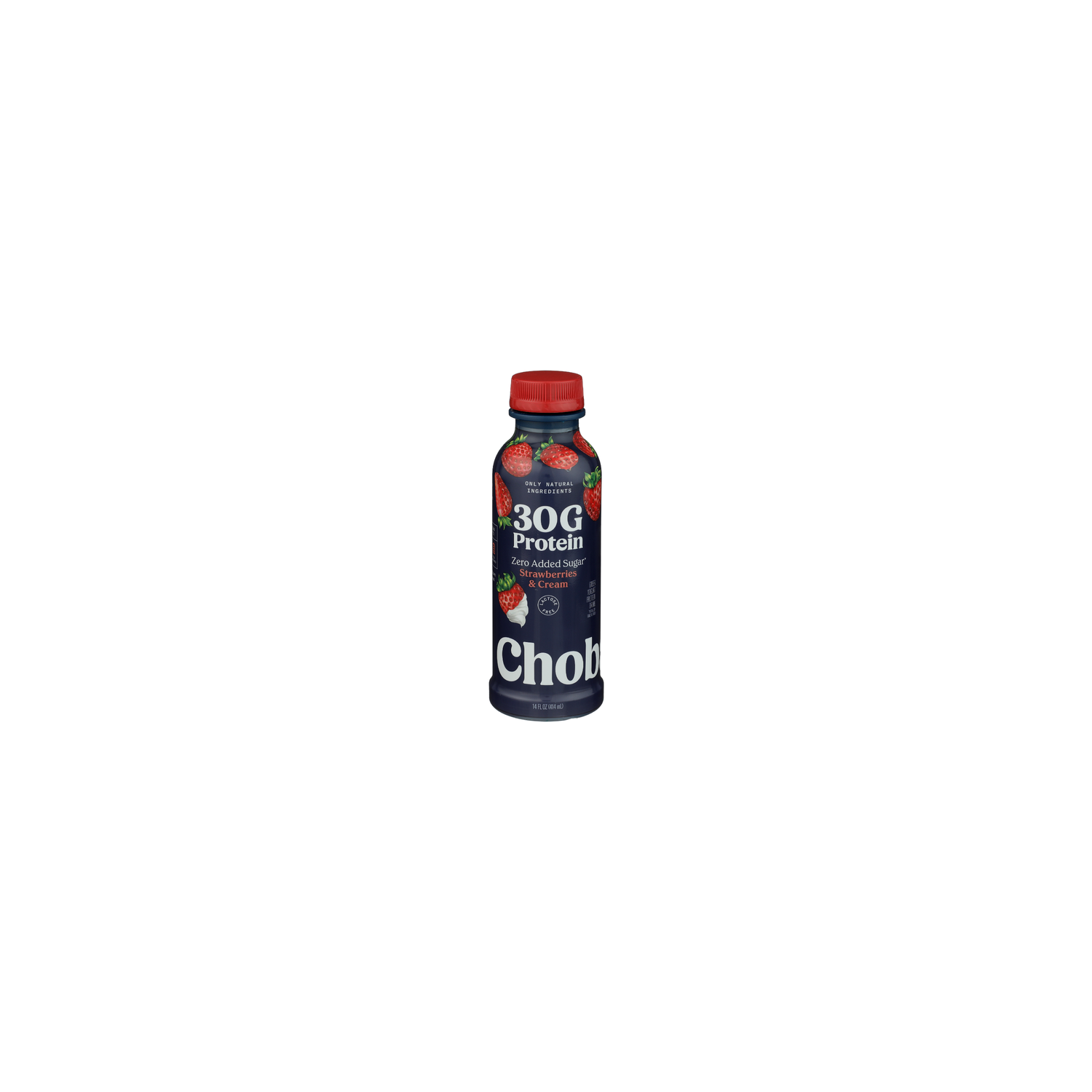 Chobani Strawberries & Cream Protein Drink - 14 Fluid Ounce Image 1 of 4