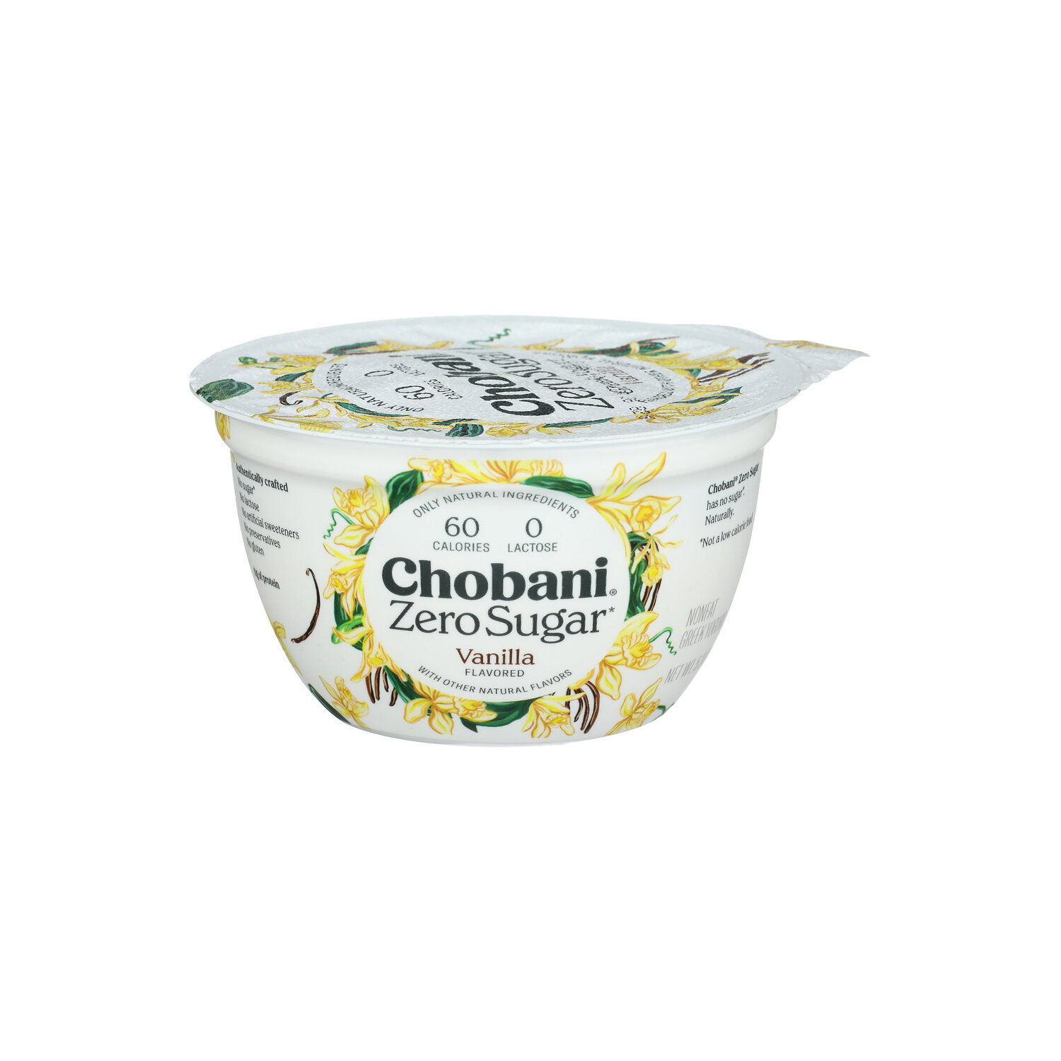 Chobani Vanilla With Zero Sugar - 5.3 Ounce - Brookshire's