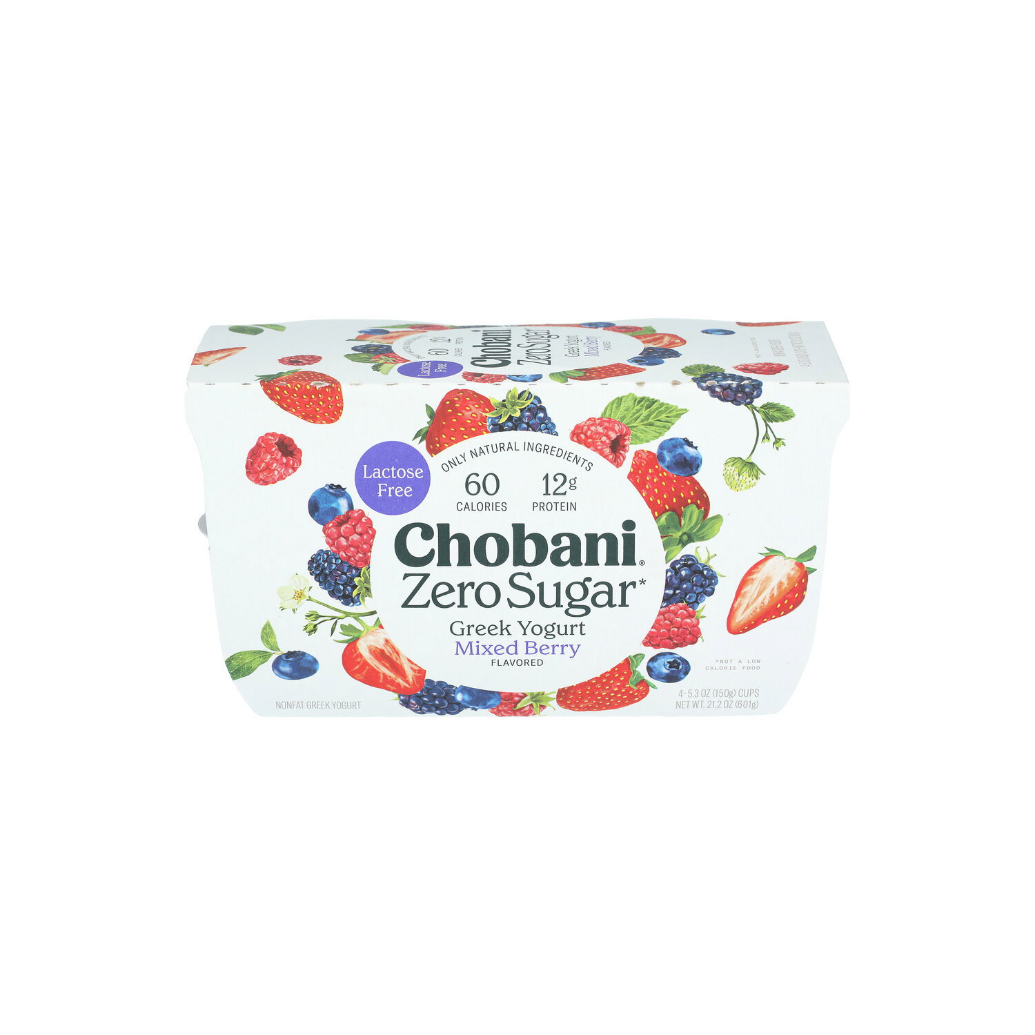 Chobani Mixed Berry Yogurt-Cultured - 5.3 Ounce - 4 Count - Super