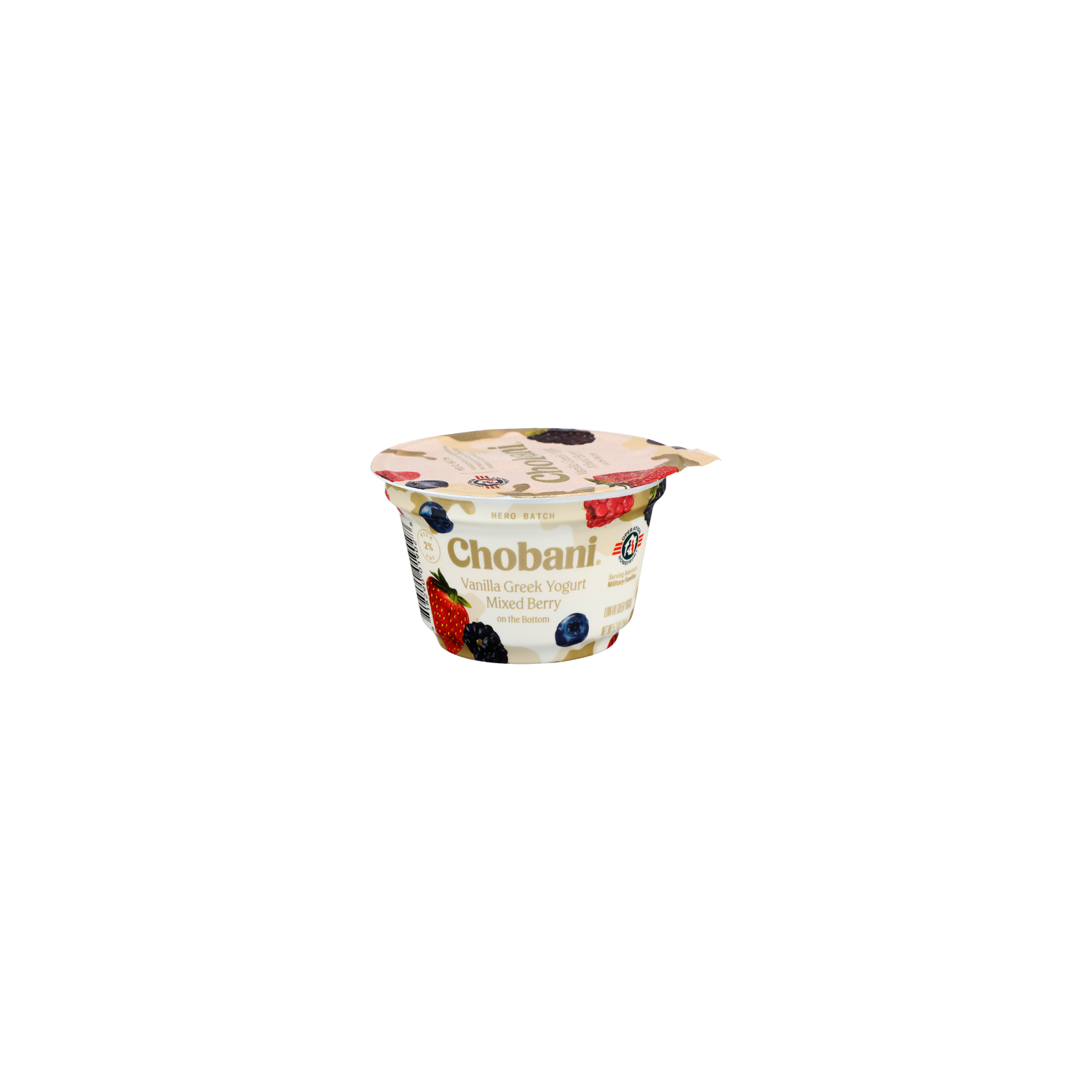 Chobani Mixed Berry Vanilla Greek Yogurt - 5.3 Ounce Image 1 of 4