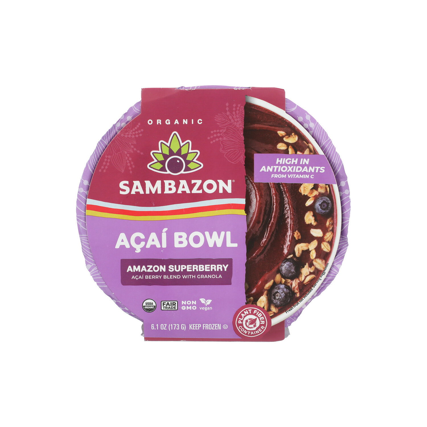 Sambazon Amazon Superberry Acai Bowl - 6.1 Ounce Image 1 of 4