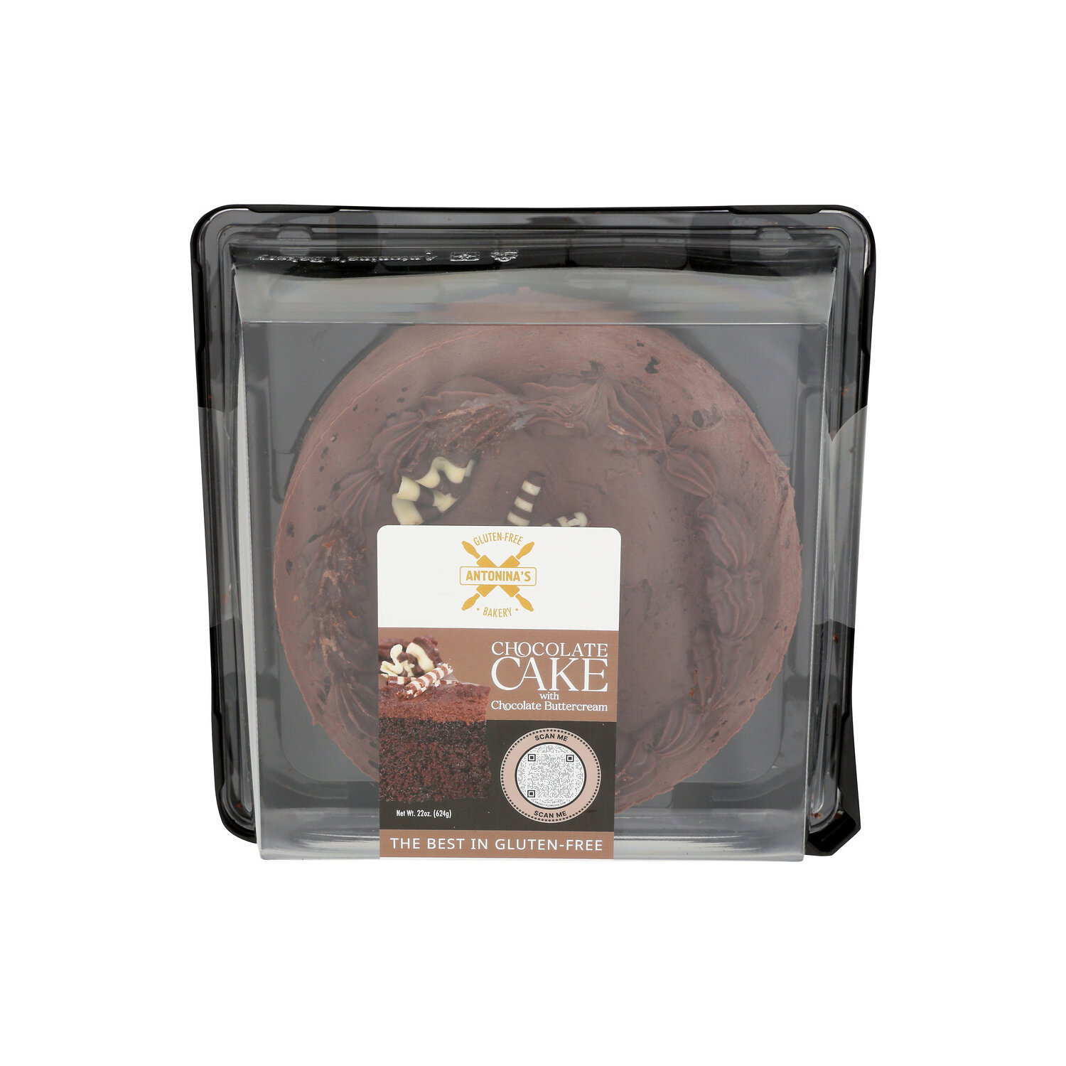 ANTONINA'S Gf Chocolate Layer Cake With Chocolate Buttercream Frosting - 22 Ounce Image 1 of 4