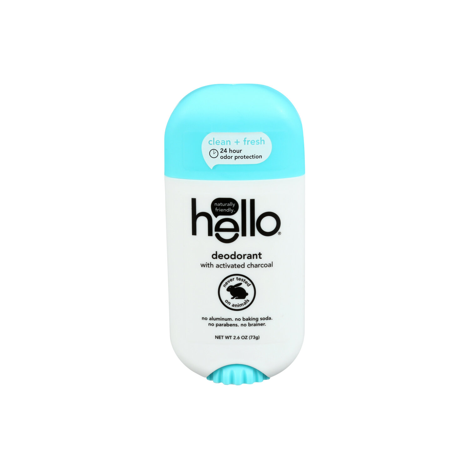 Hello Clean & Fresh With Activated Charcoal Deodorant - 2.6 Ounce Image 1 of 3