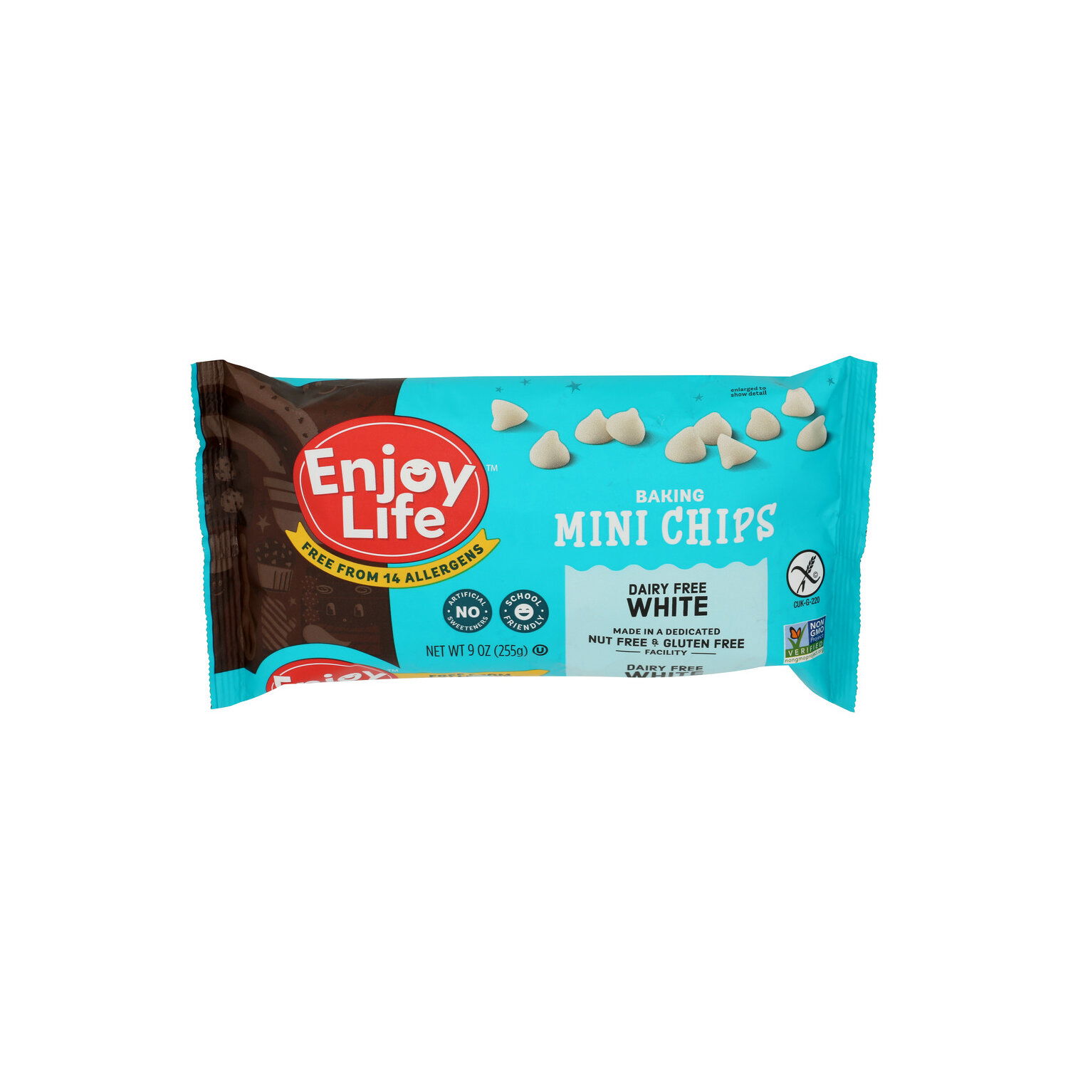 Enjoy Life Chocolate White Gluten Free Baking Mini Chips - 9 Ounce