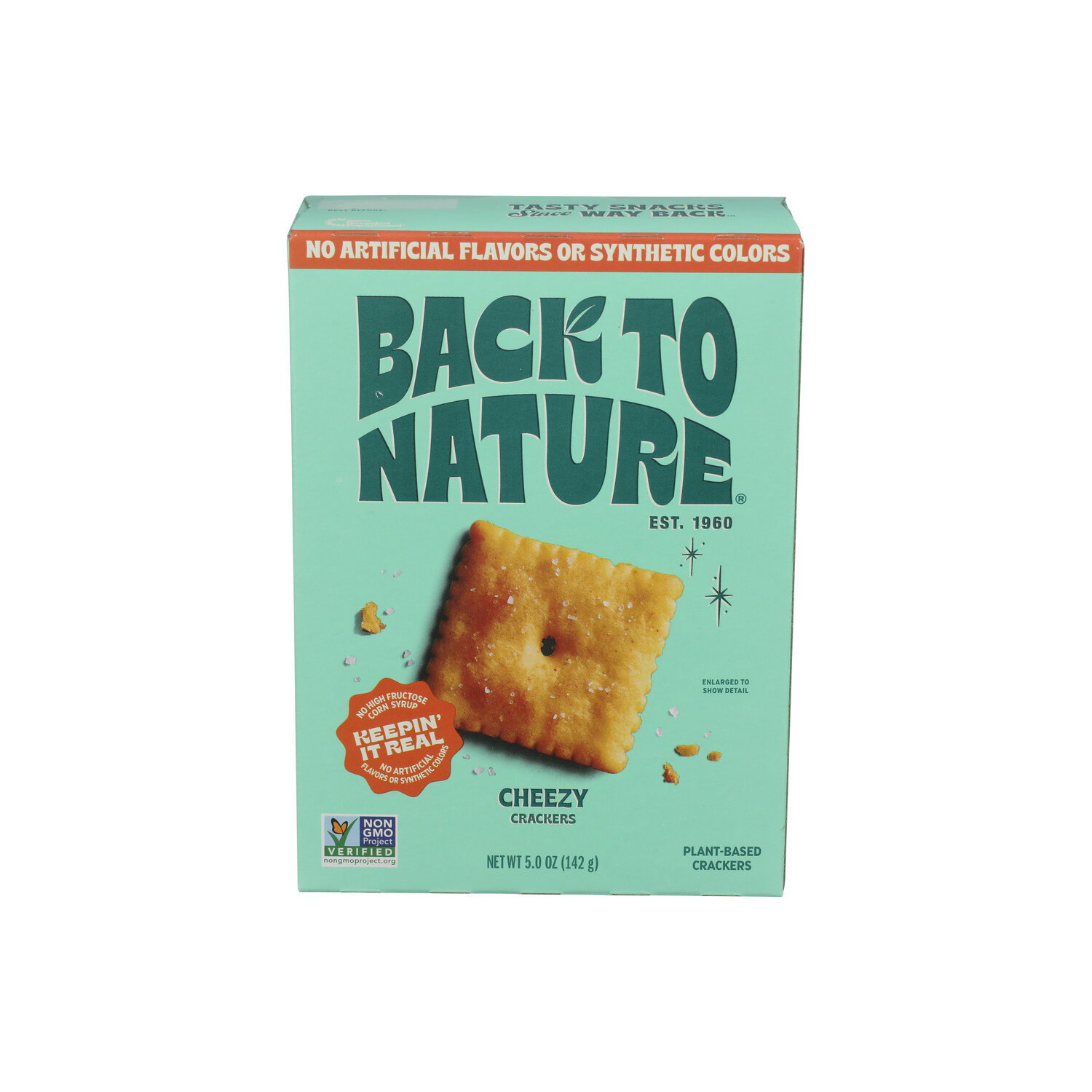 Back To Nature Cheezy Crackers - 5 Ounce Image 1 of 4