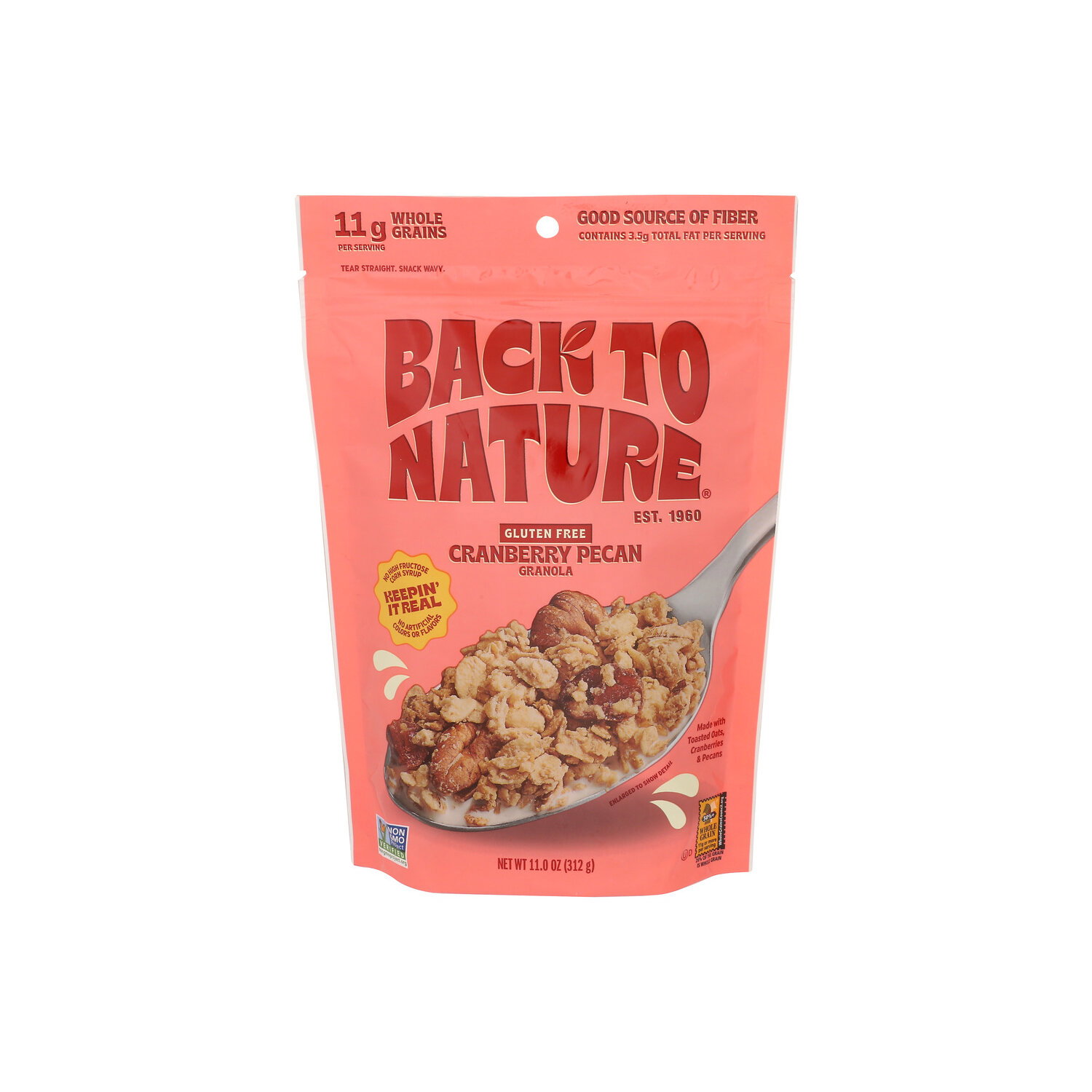 Back To Nature Cranberry Pecan Granola - 11 Ounce Image 1 of 4