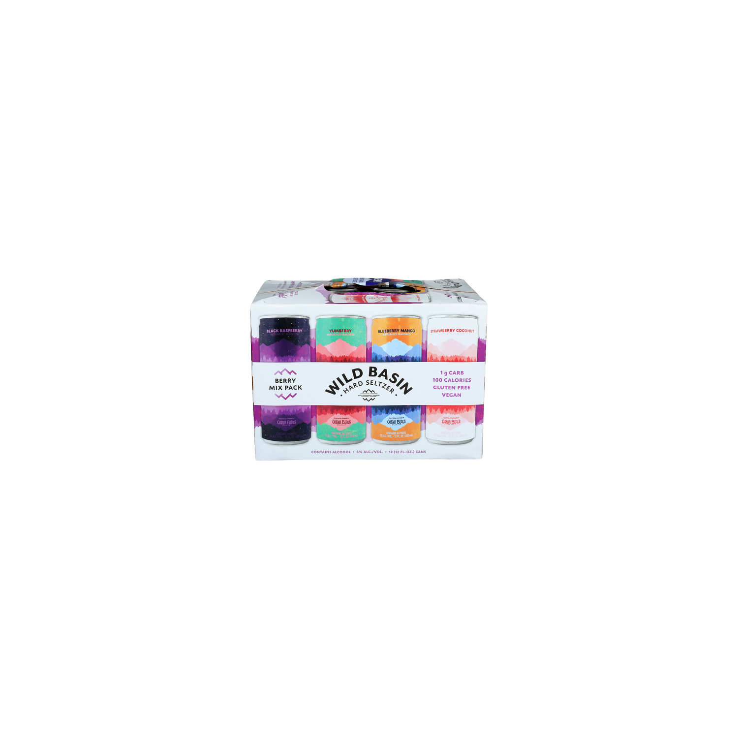 Wild Basin Berry Mix Back Hard Seltzer Beer - 12 Count Image 1 of 4