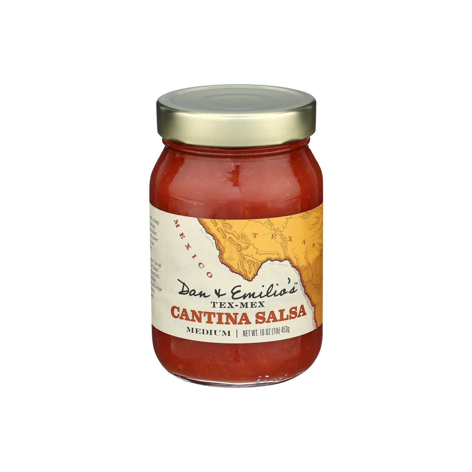 DAN & EMILIO's TEX-MEX Cantina Salsa Medium - 16 Ounce - Super 1 Foods