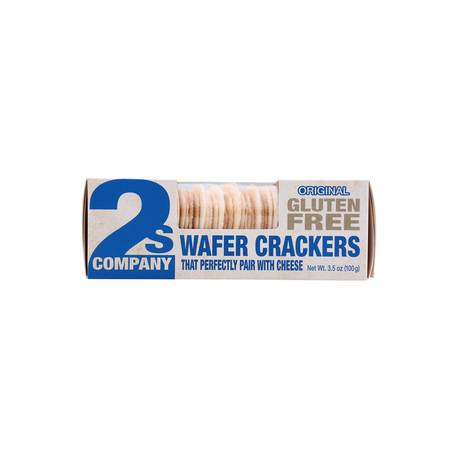 2s Company Wafer Crackers, Gluten Free, Original - 3.5 Ounce Image 1 of 4