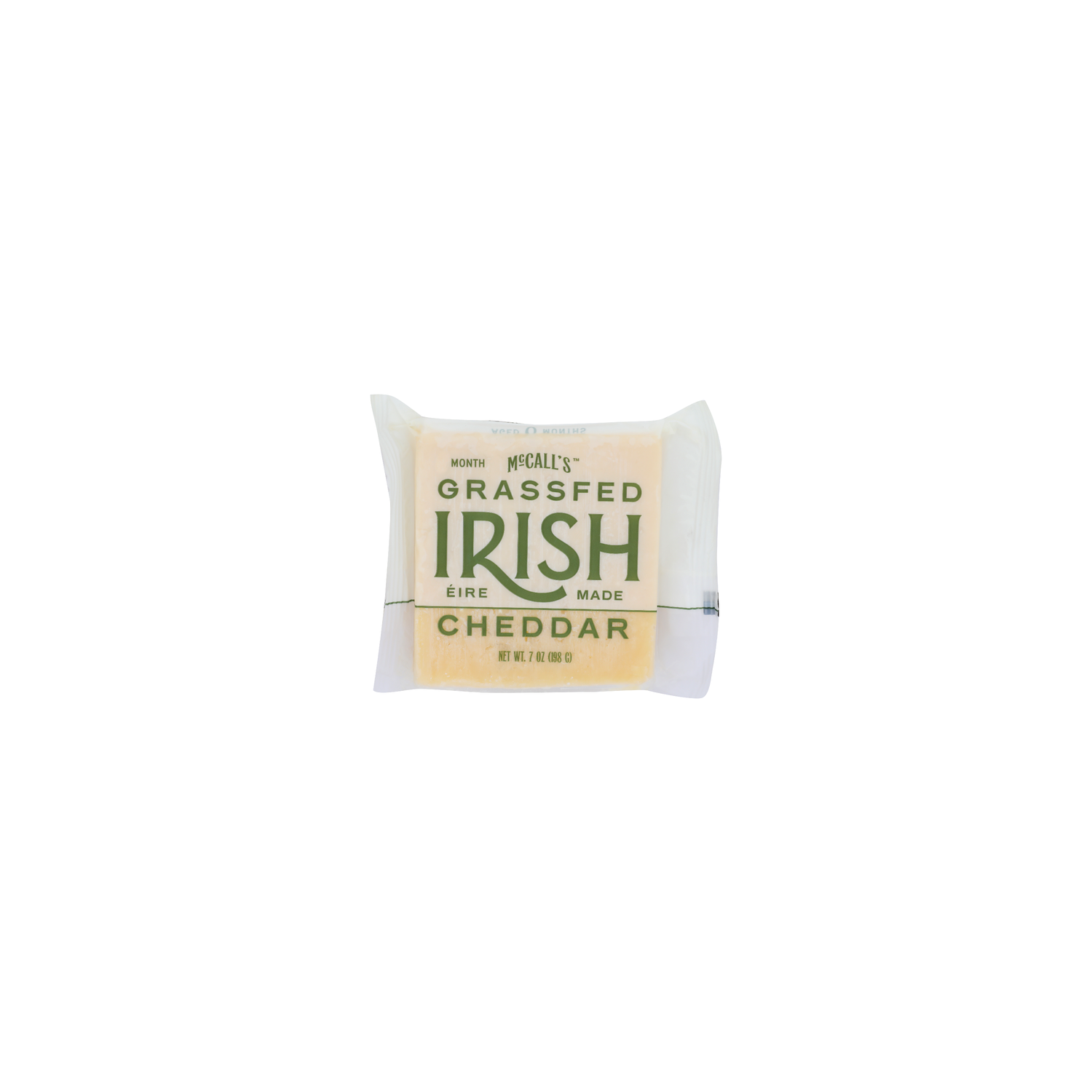 MCCALL's Grassfed Irish Month Mccall's Cheddar - 7 Ounce Image 1 of 4