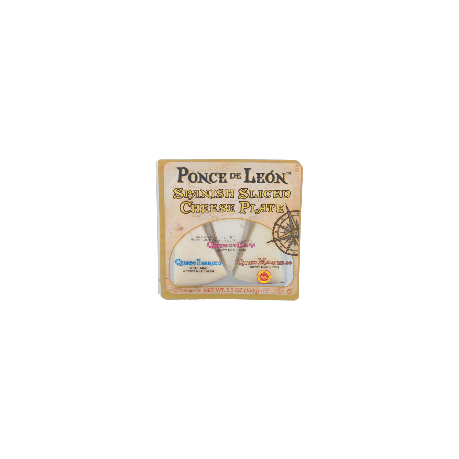 Ponce De Leon Spanish Sliced Cheese Plate - 5.3 Ounce Image 1 of 4