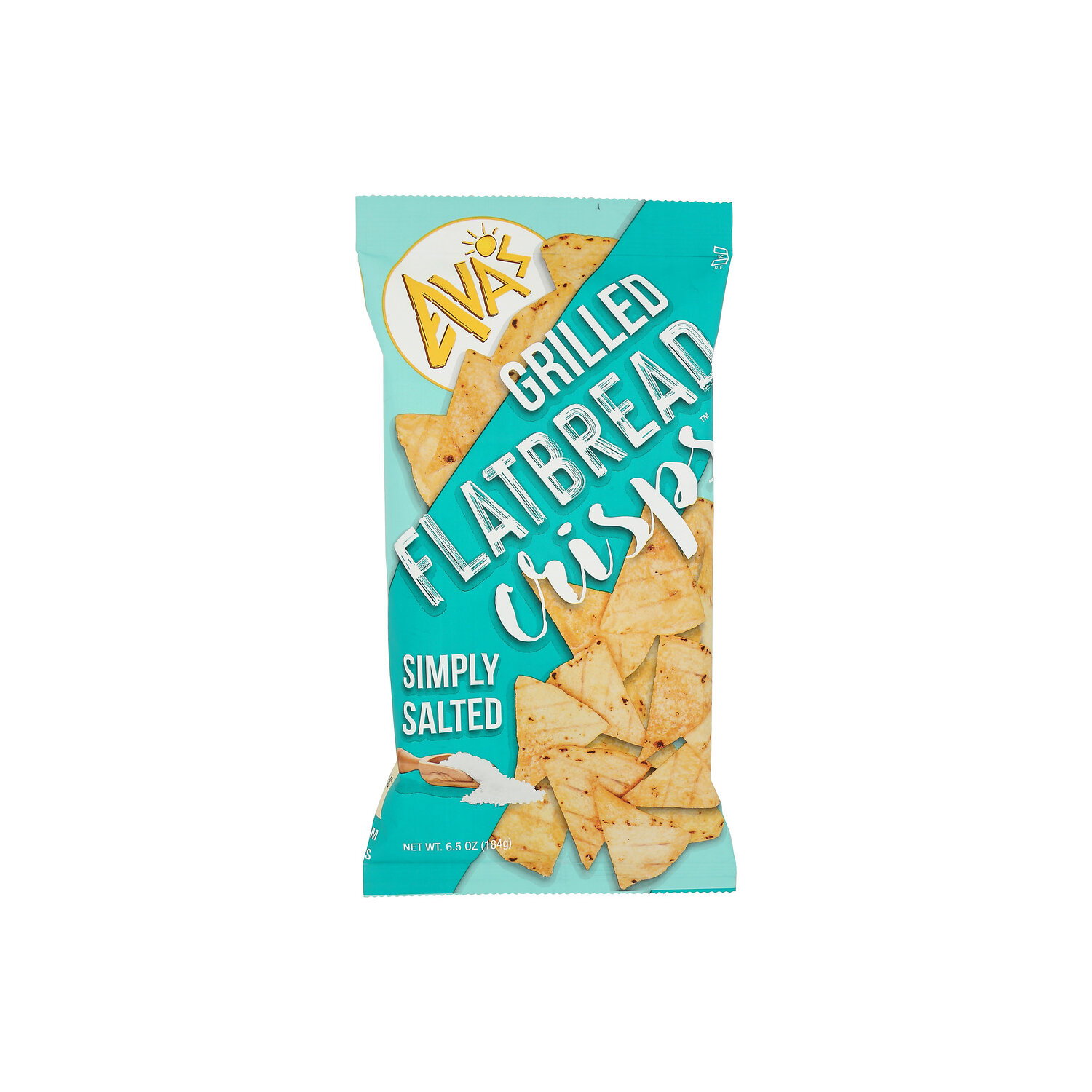 AVA's Grilled Flatbread Crisps Salted Simply - 6.5 Ounce Image 1 of 2