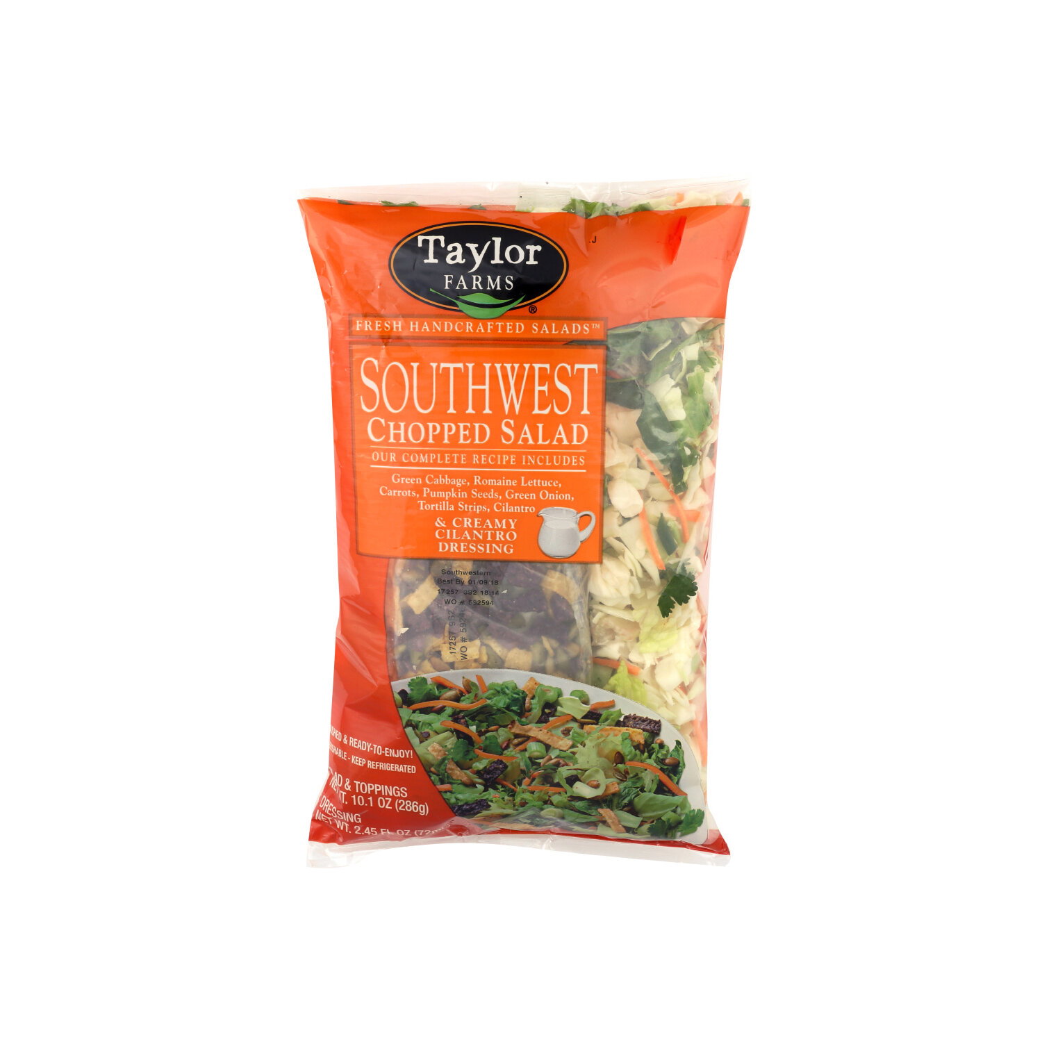 Taylor Farms Southwest Chopped Salad Kit - 10.1 Ounce Image 1 of 2